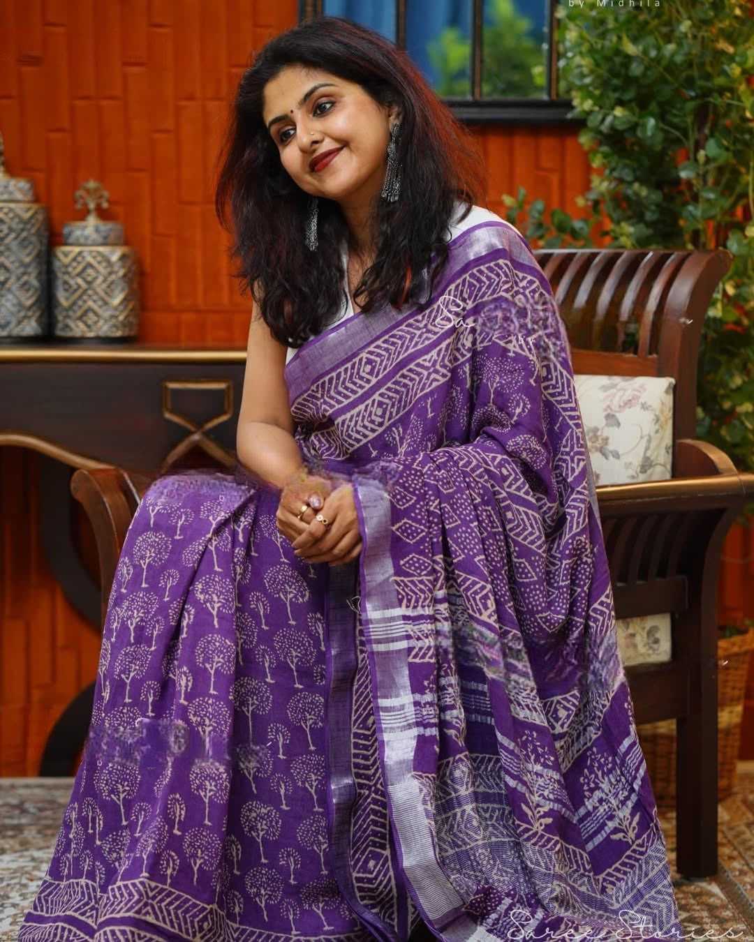 Printed Saree