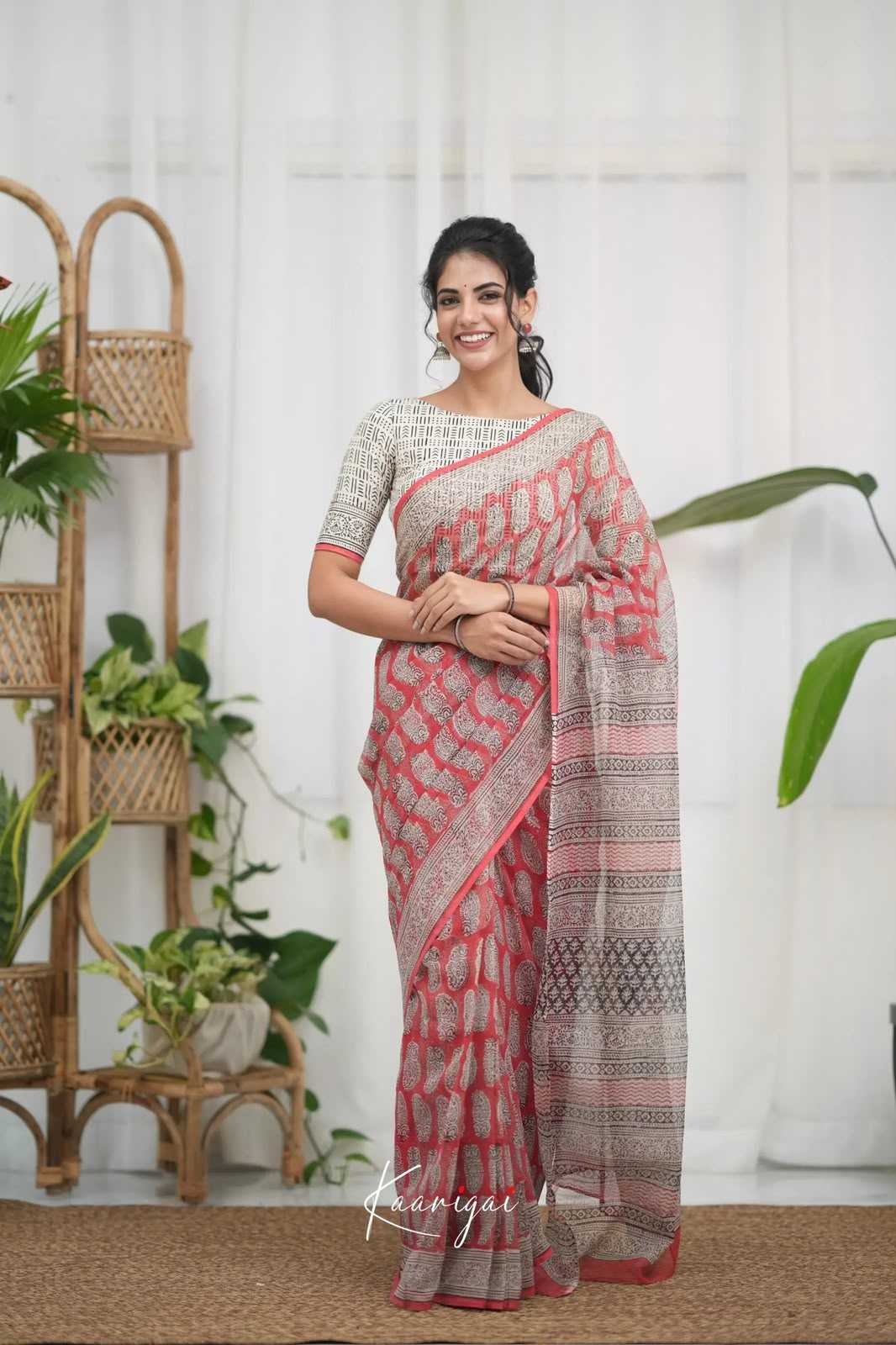 Chamki Soft Kota Designer Saree