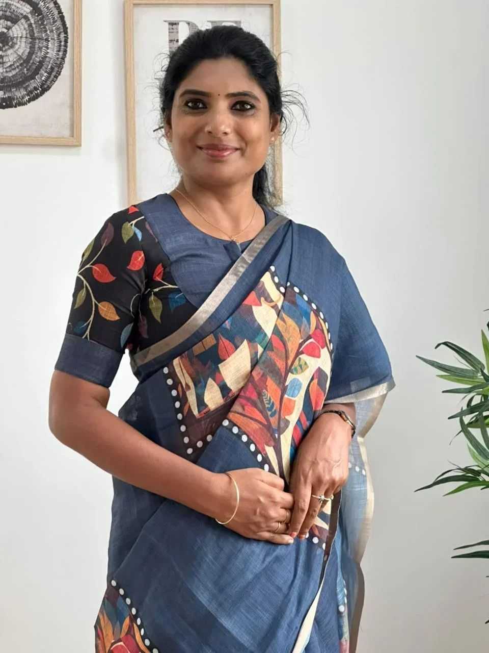 Printed Saree