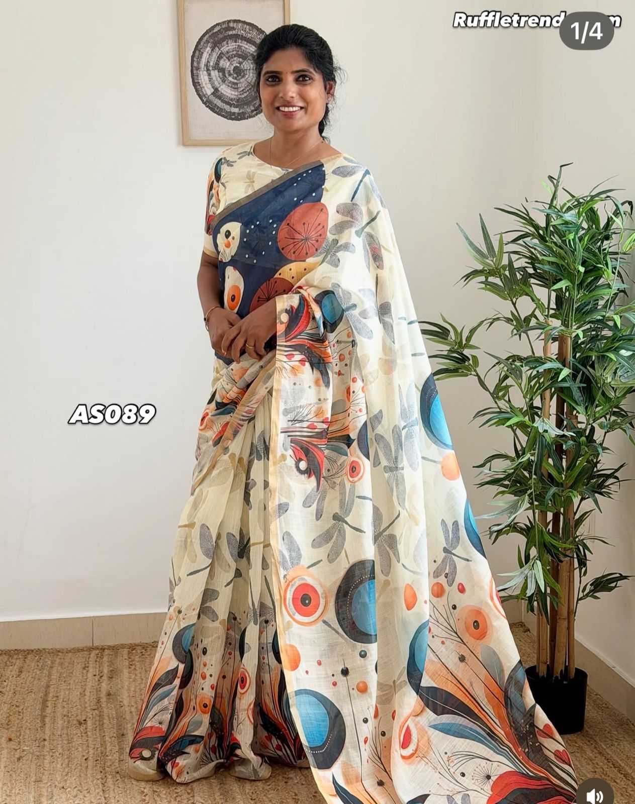Printed Saree
