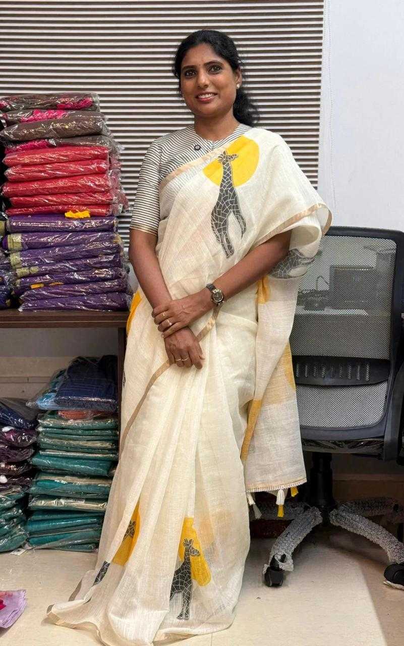 Printed Saree