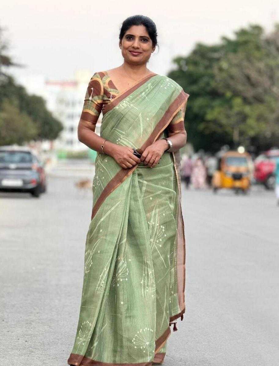 Printed Saree