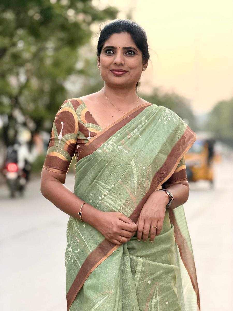 Printed Saree