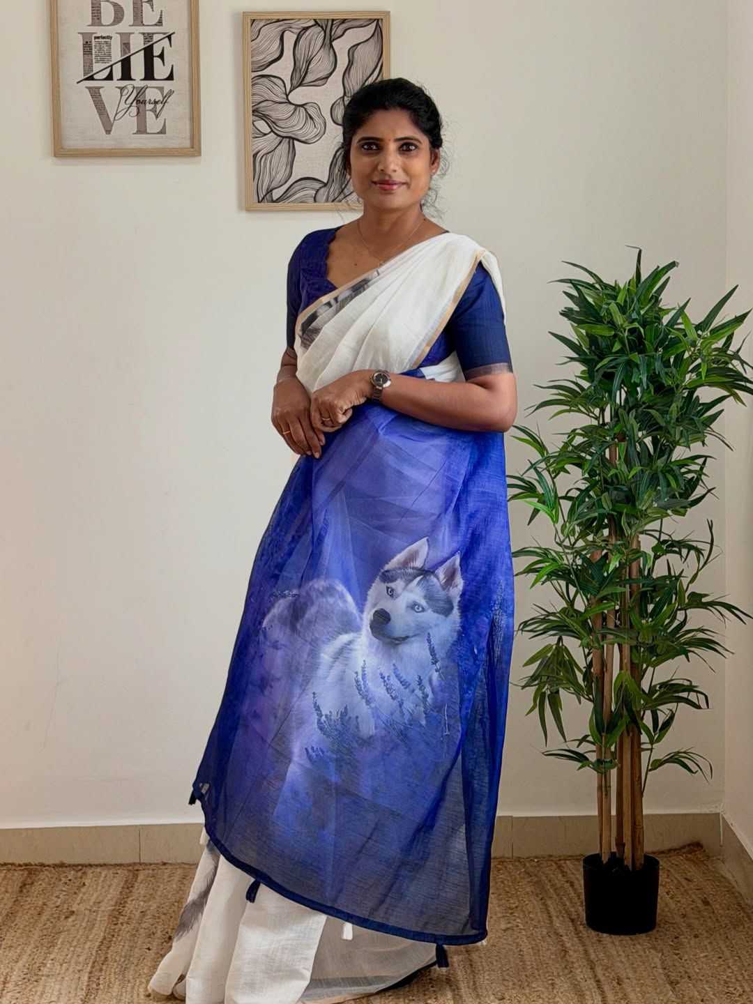 Printed Saree