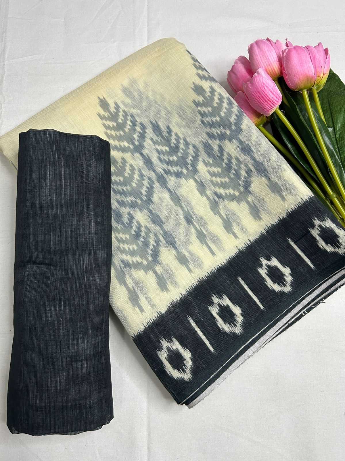 Linen Fancy Saree