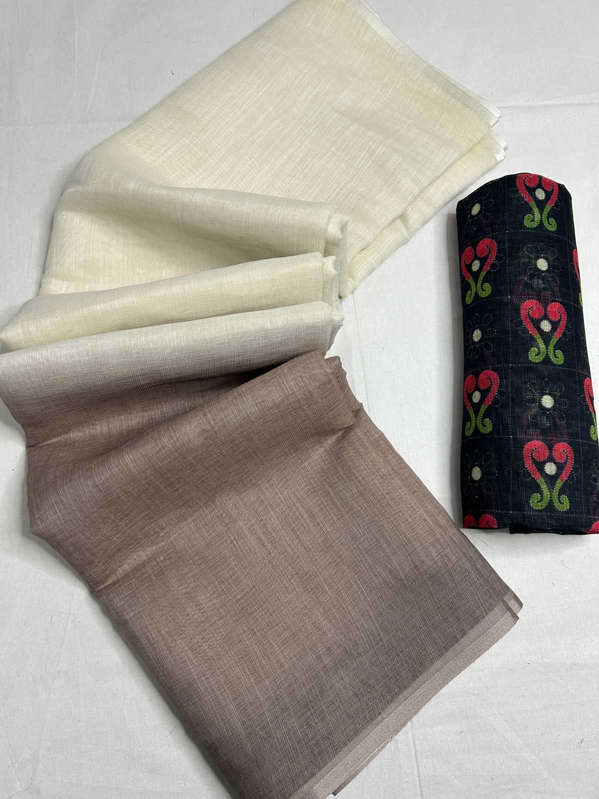 Linen Fancy Saree