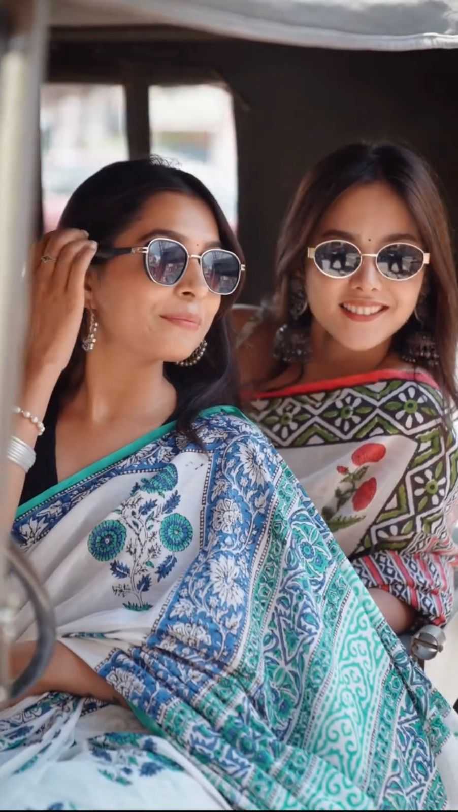 Linen Fancy Saree