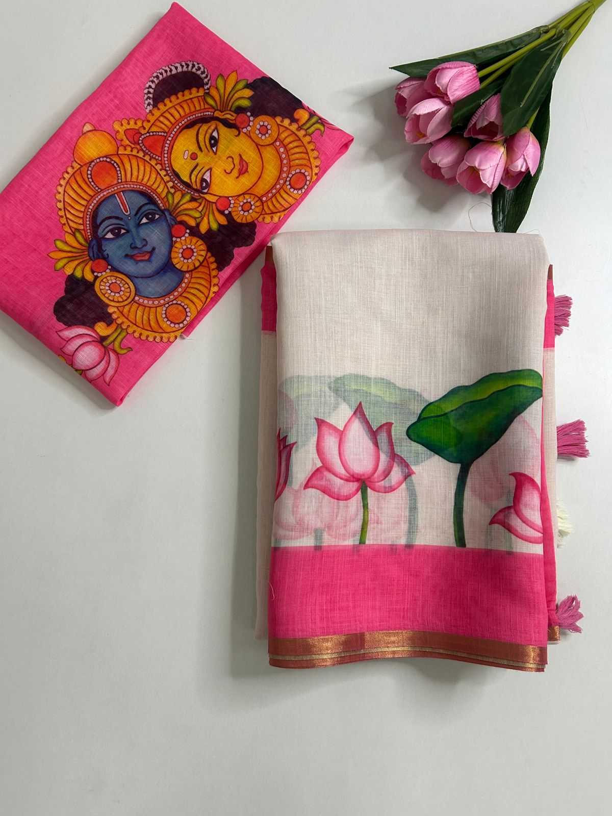 Cotton Fancy Saree