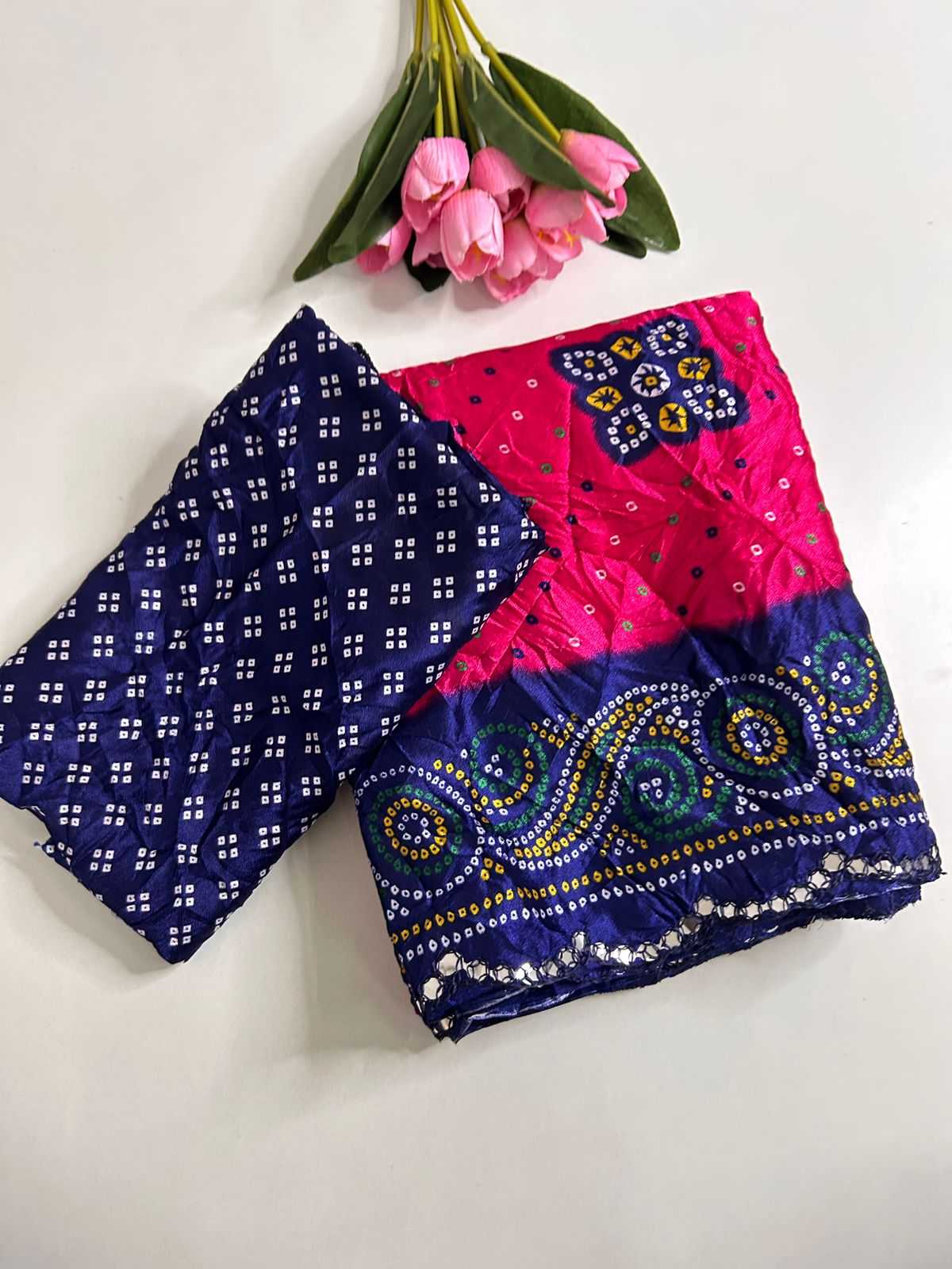 Dull Moss Fancy Saree