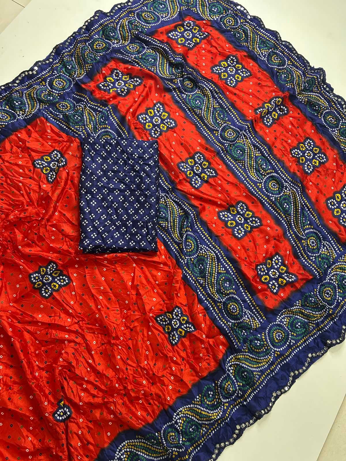 Dull Moss Fancy Saree