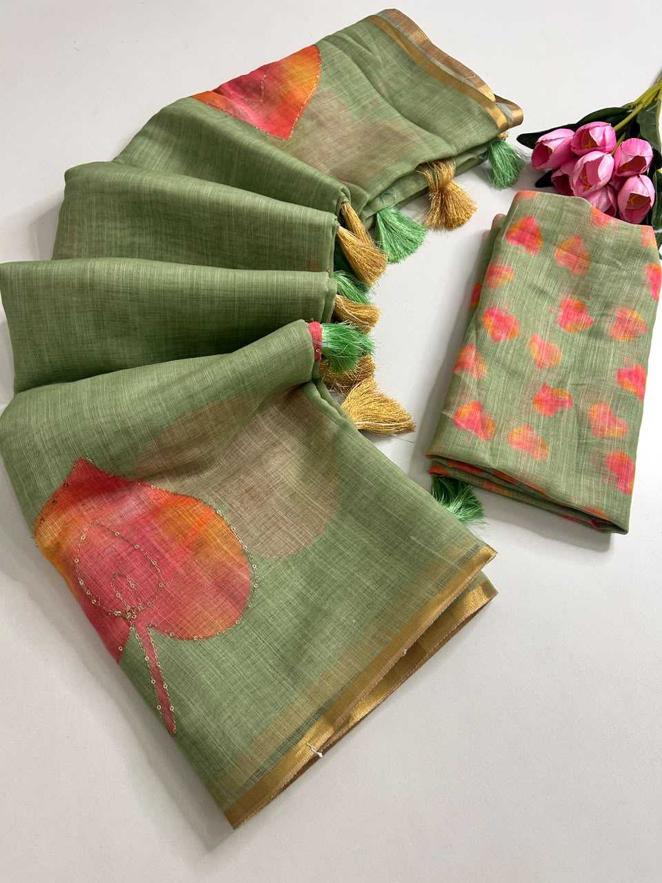 Printed Saree