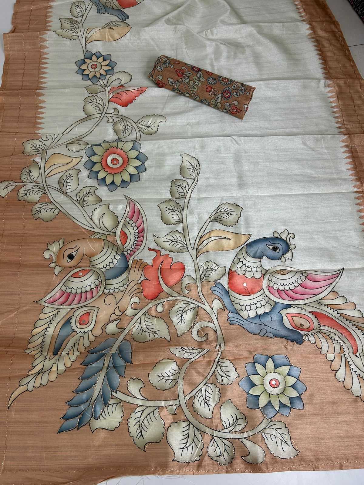 Tussar Silk Saree