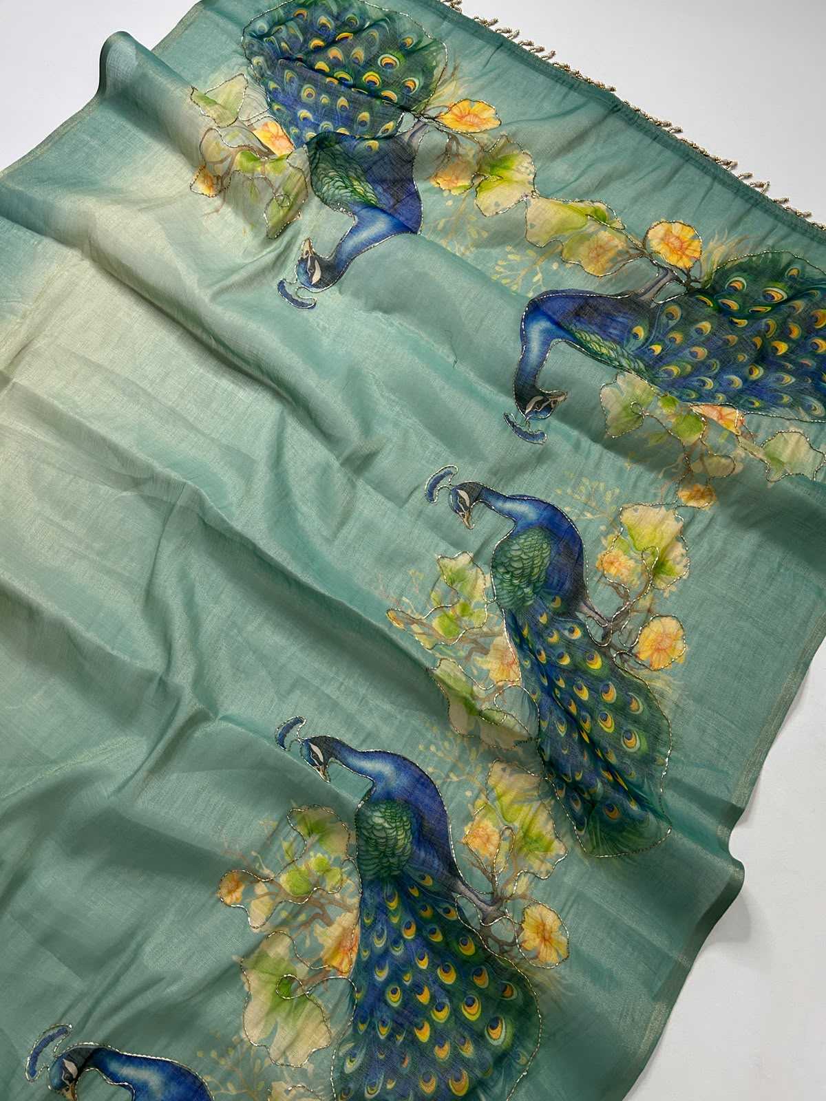 Tissue Silk Designer Saree