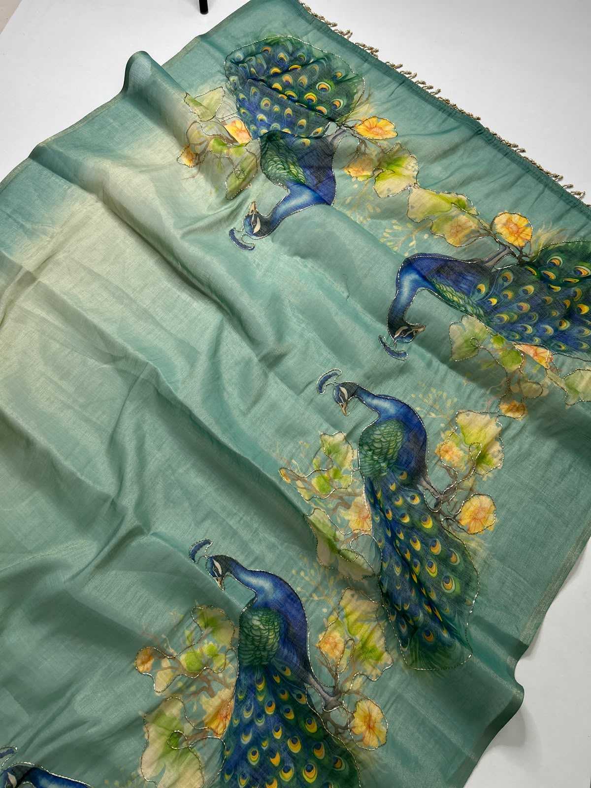 Tissue Silk Designer Saree