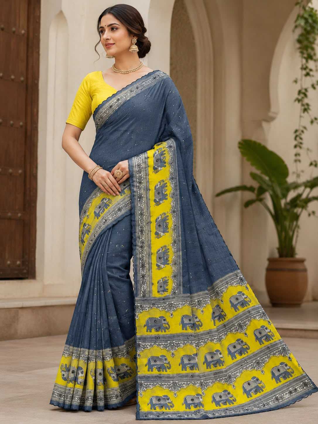 Printed Saree