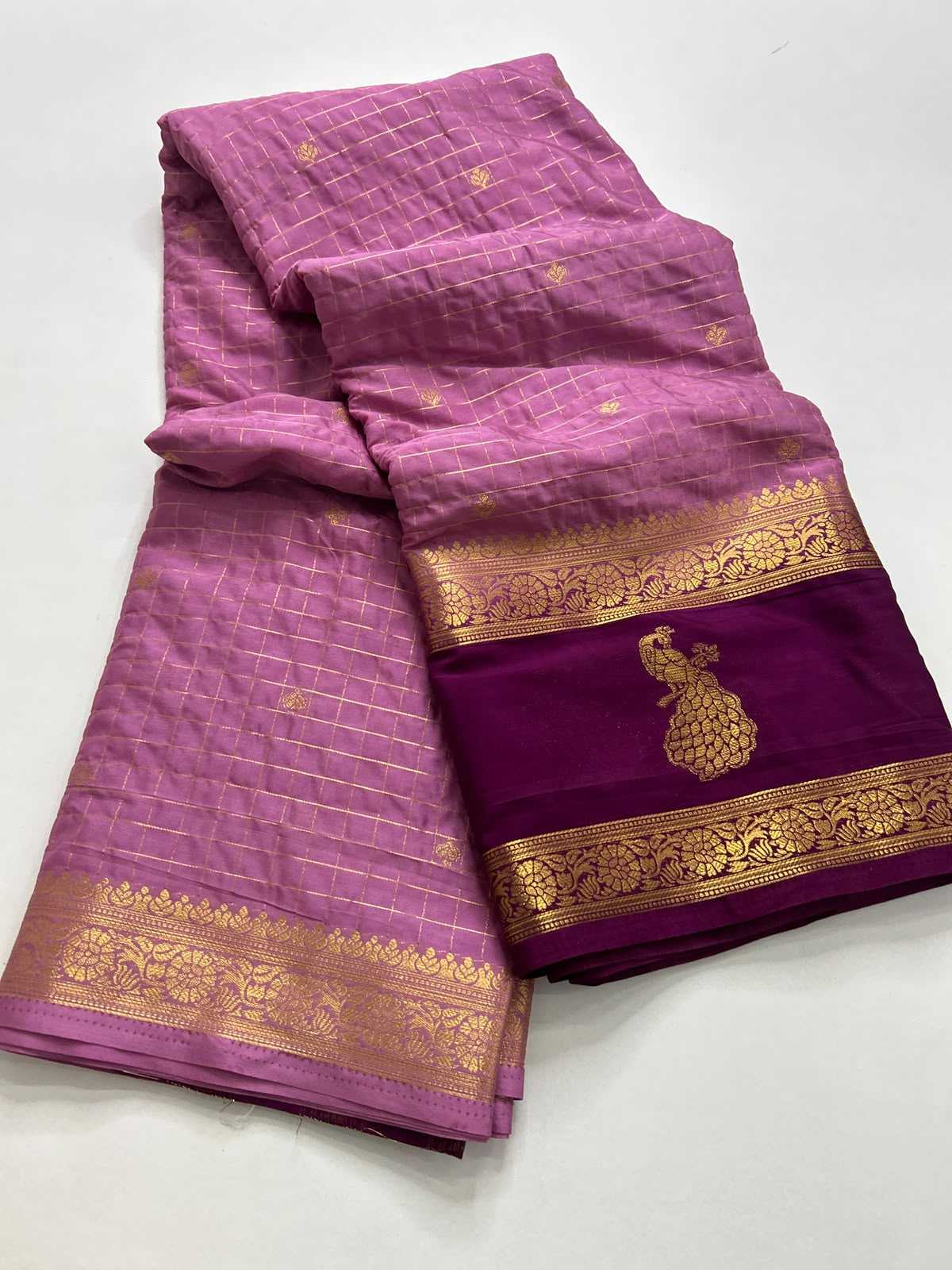 Crepe Silk Mysore Saree