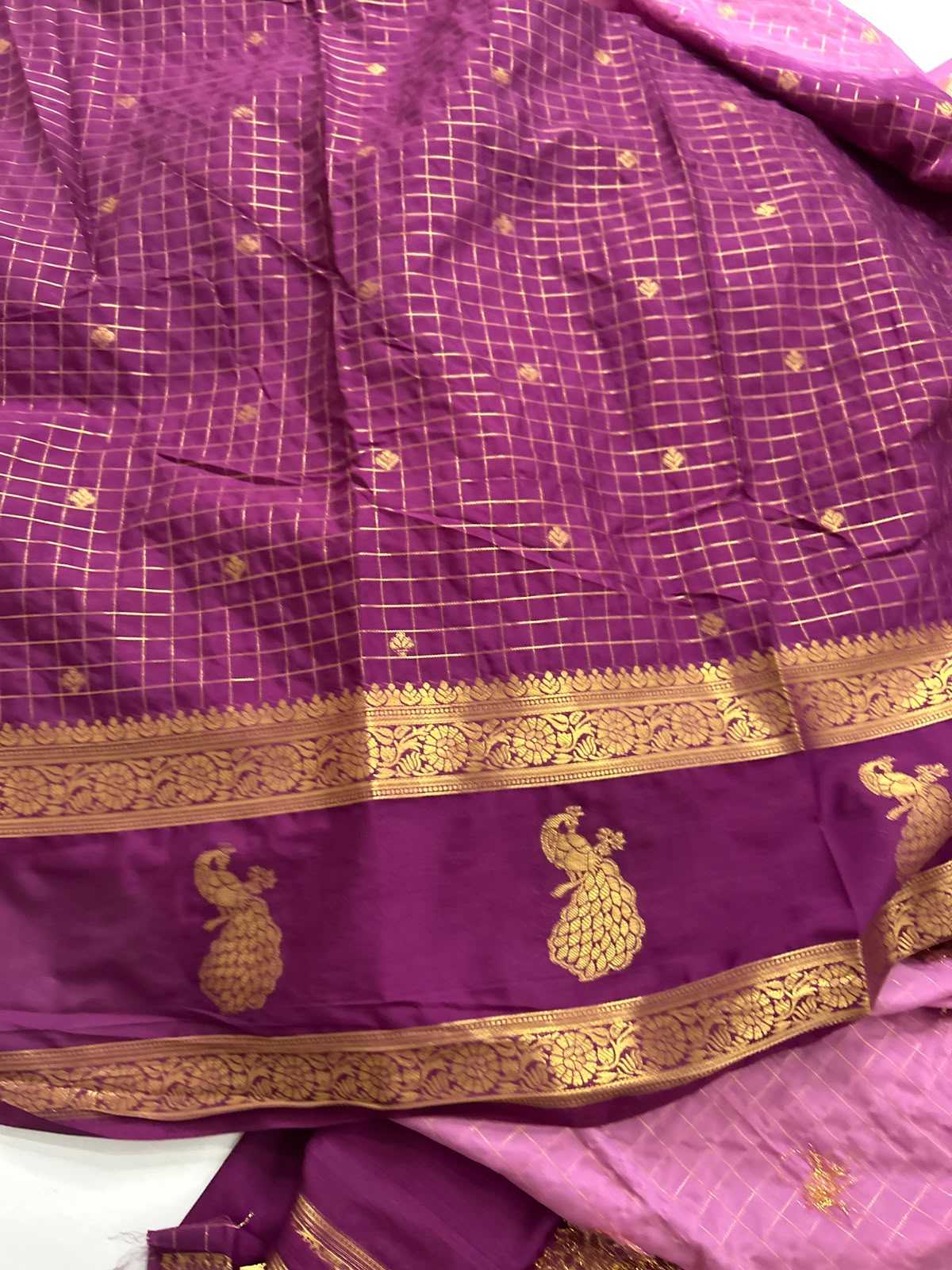 Crepe Silk Mysore Saree