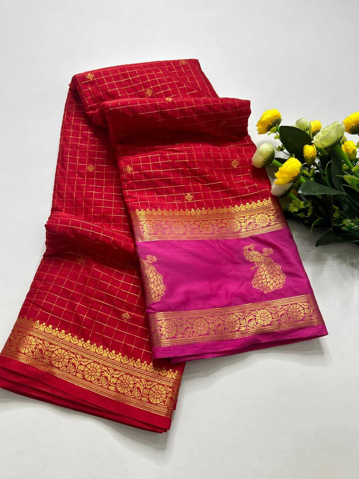 Crepe Silk Mysore Saree