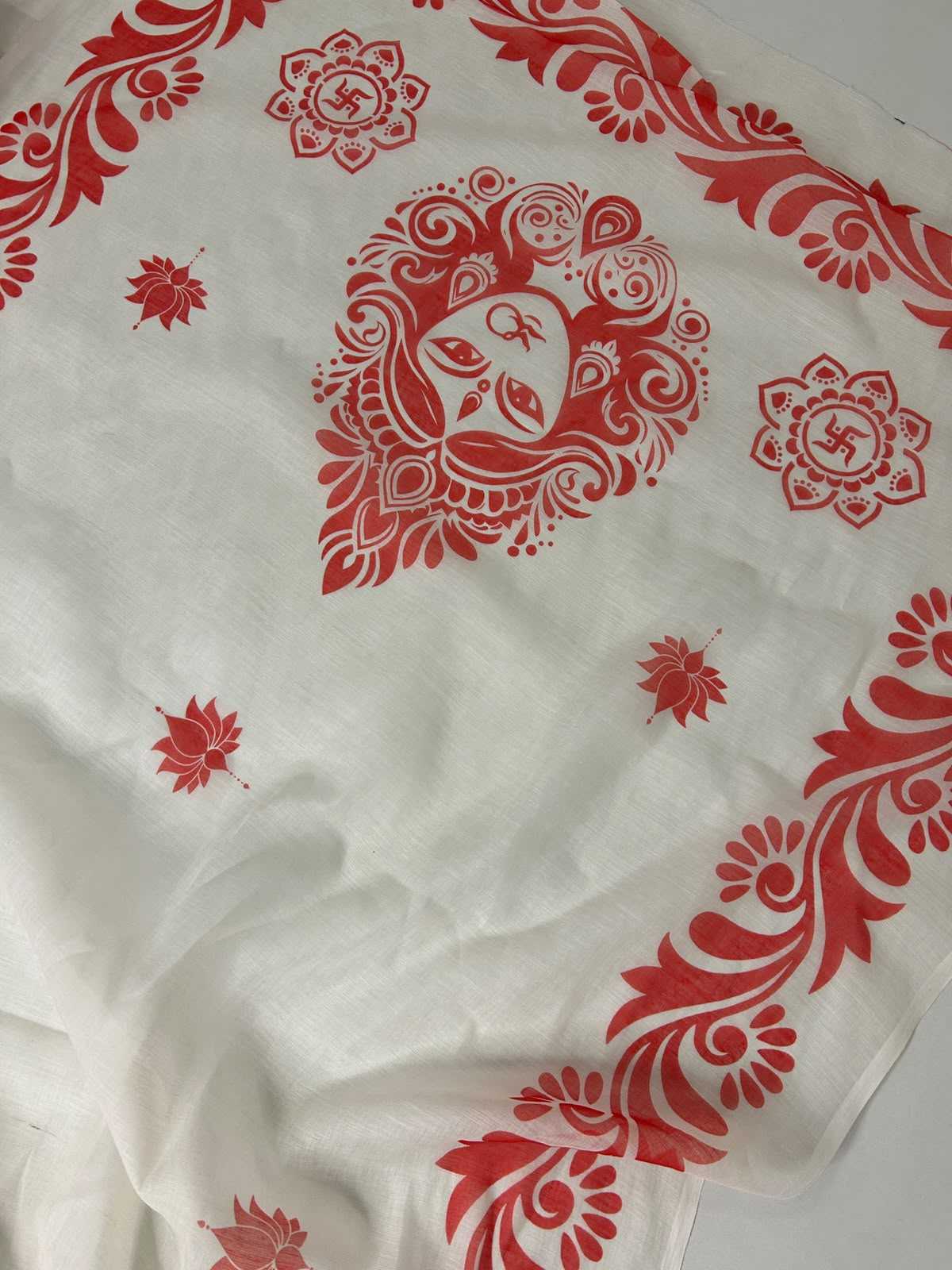 Linen Designer Saree 353