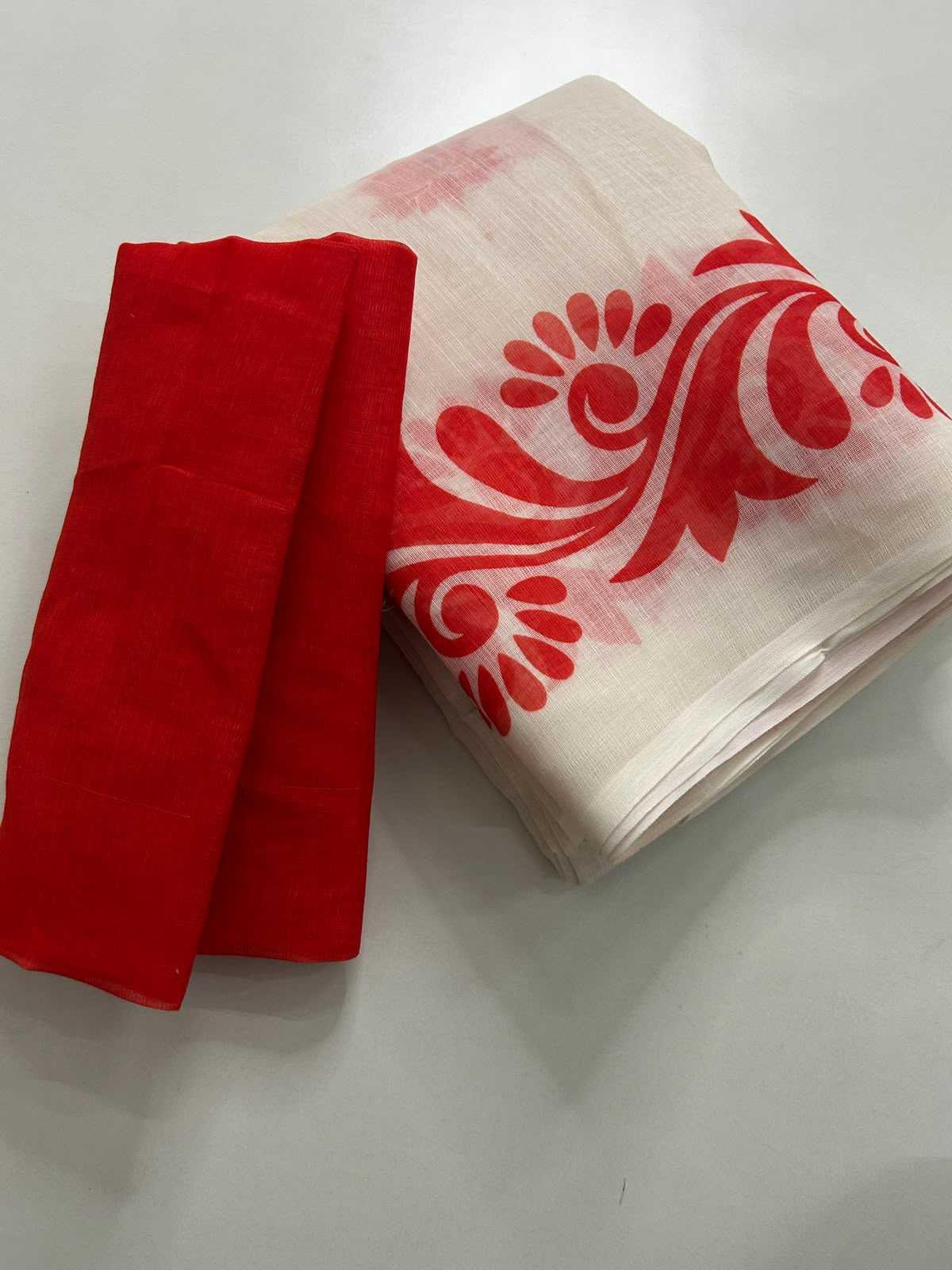 Linen Designer Saree 353