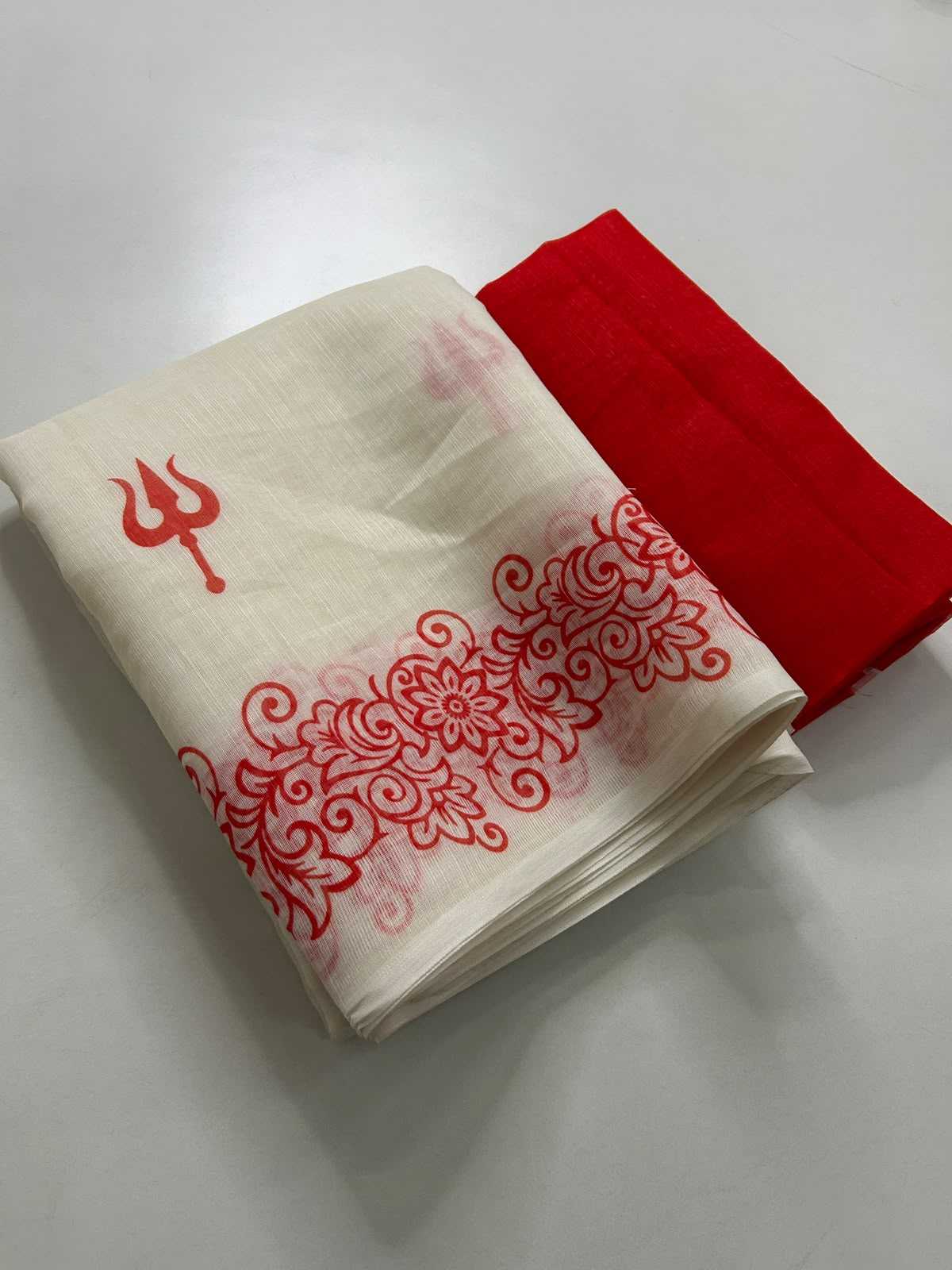 Linen Designer Saree 353