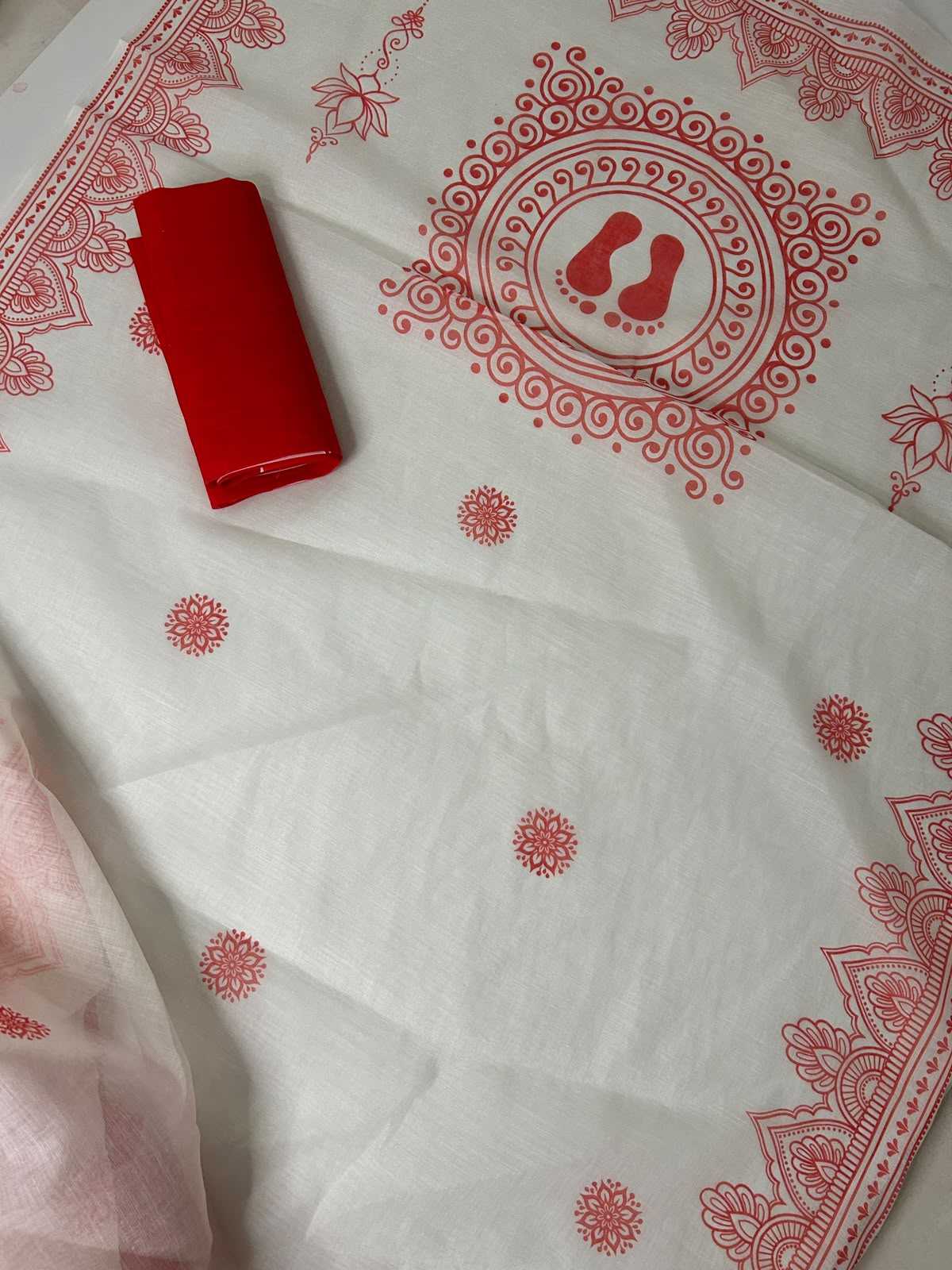 Linen Designer Saree 353