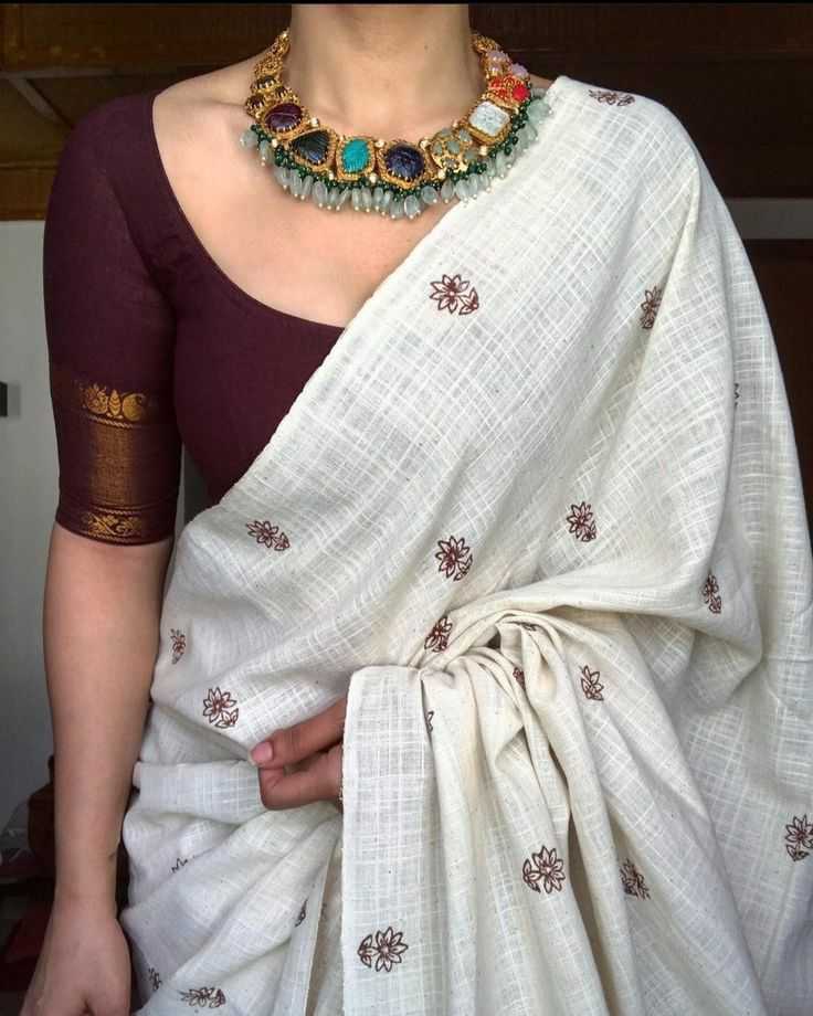Chanderi Silk Fancy Saree