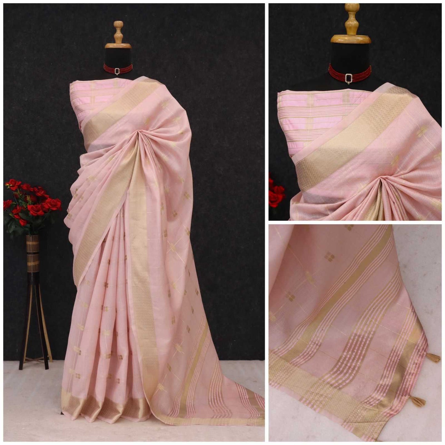 Cotton Fancy Saree