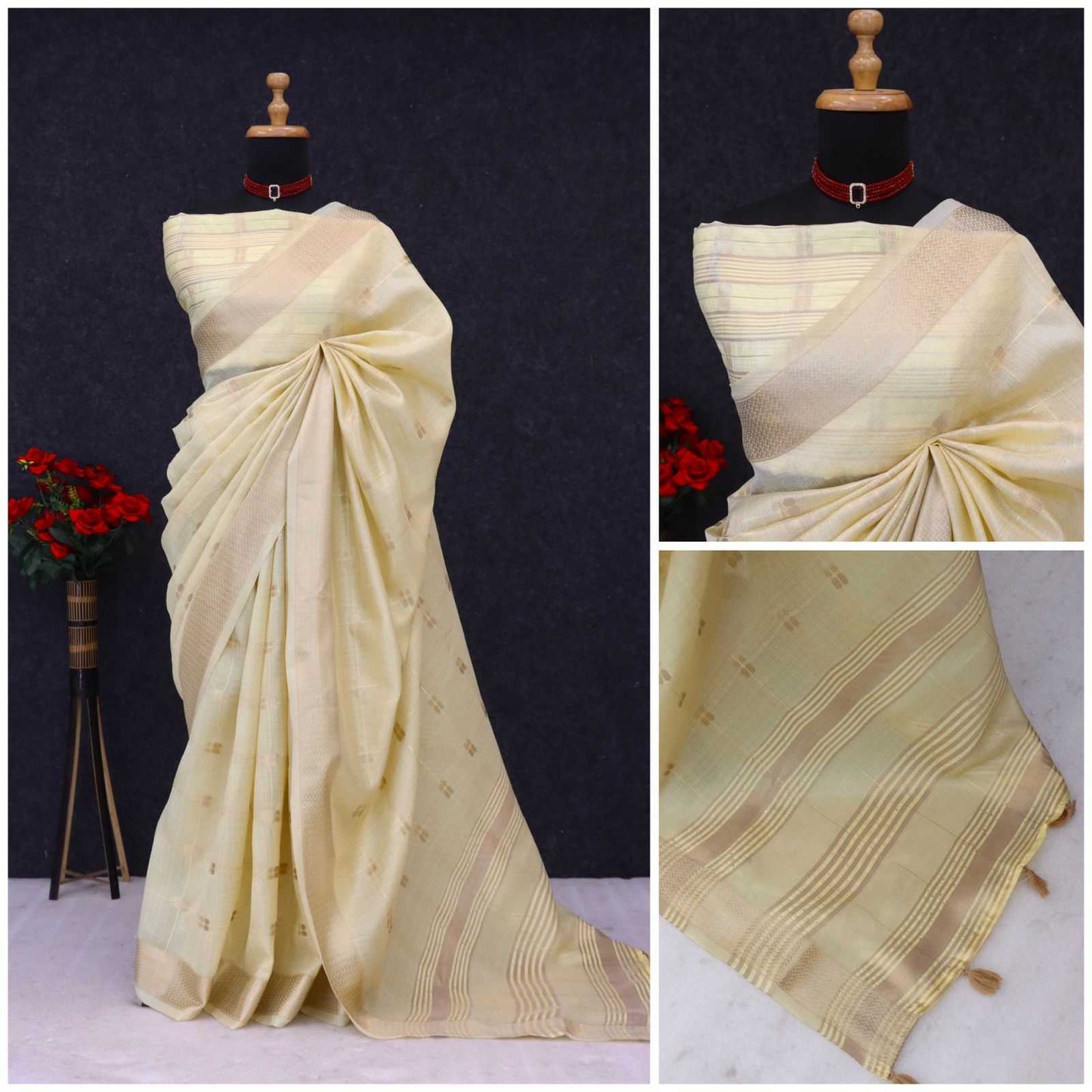 Cotton Fancy Saree
