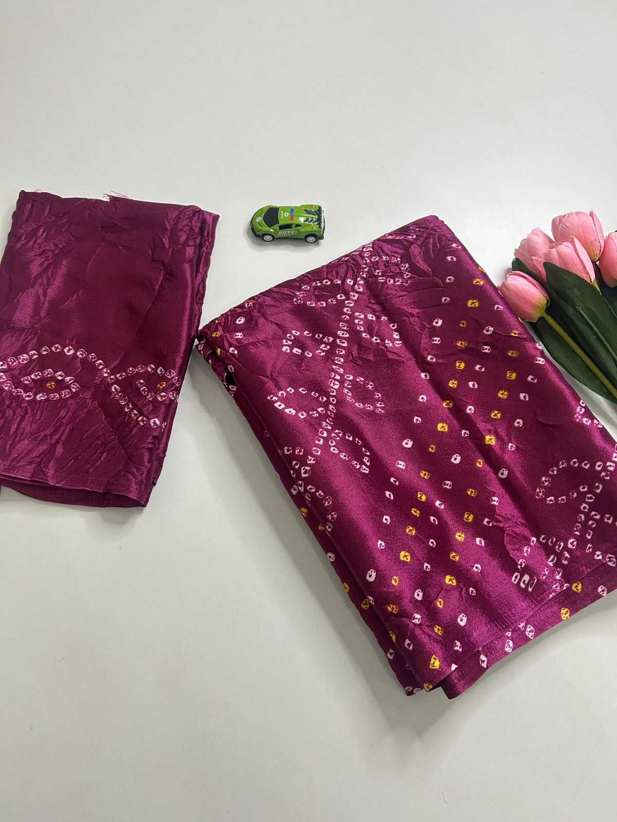 Bandhani Silk Fancy Saree
