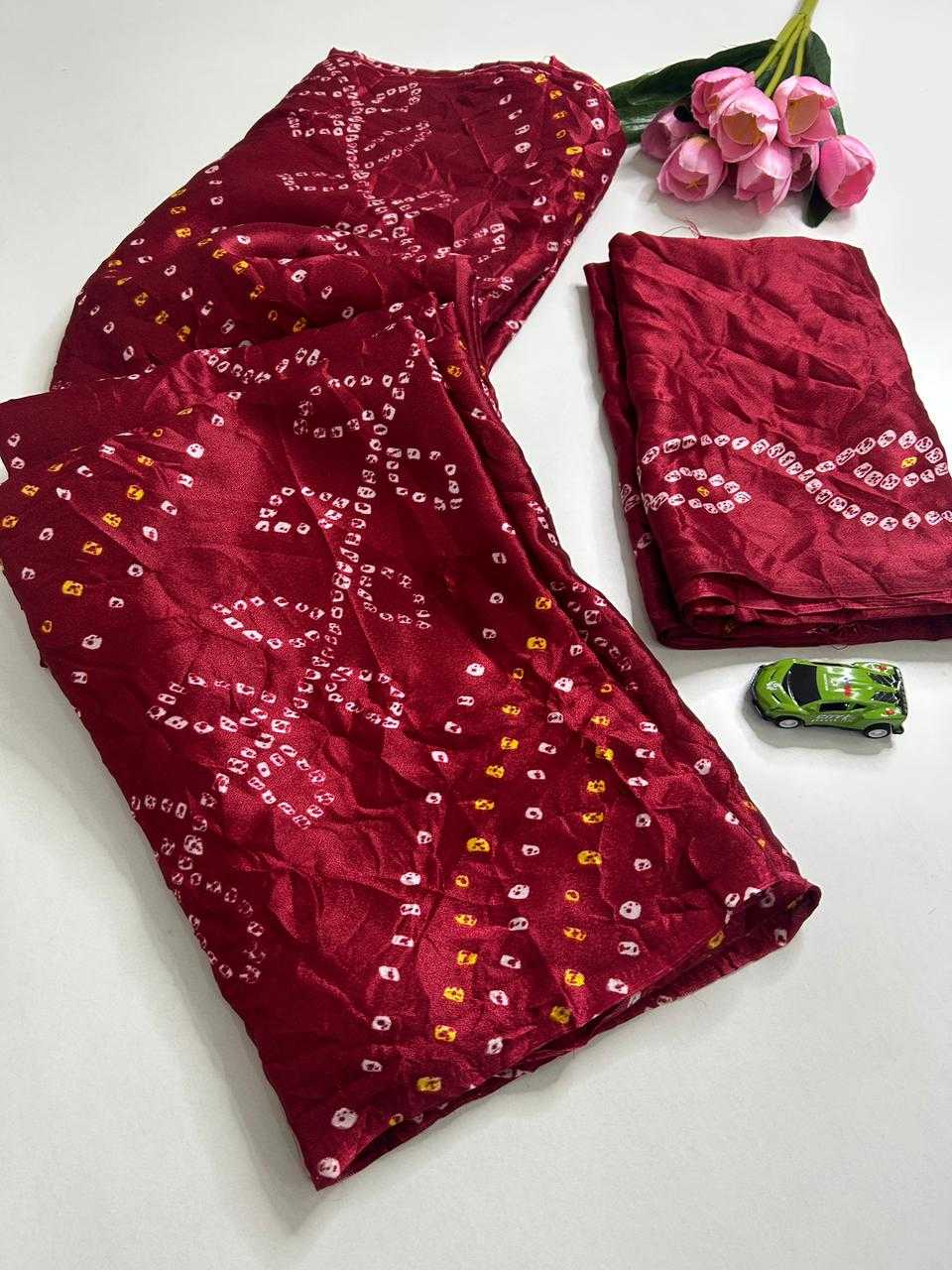 Bandhani Silk Fancy Saree