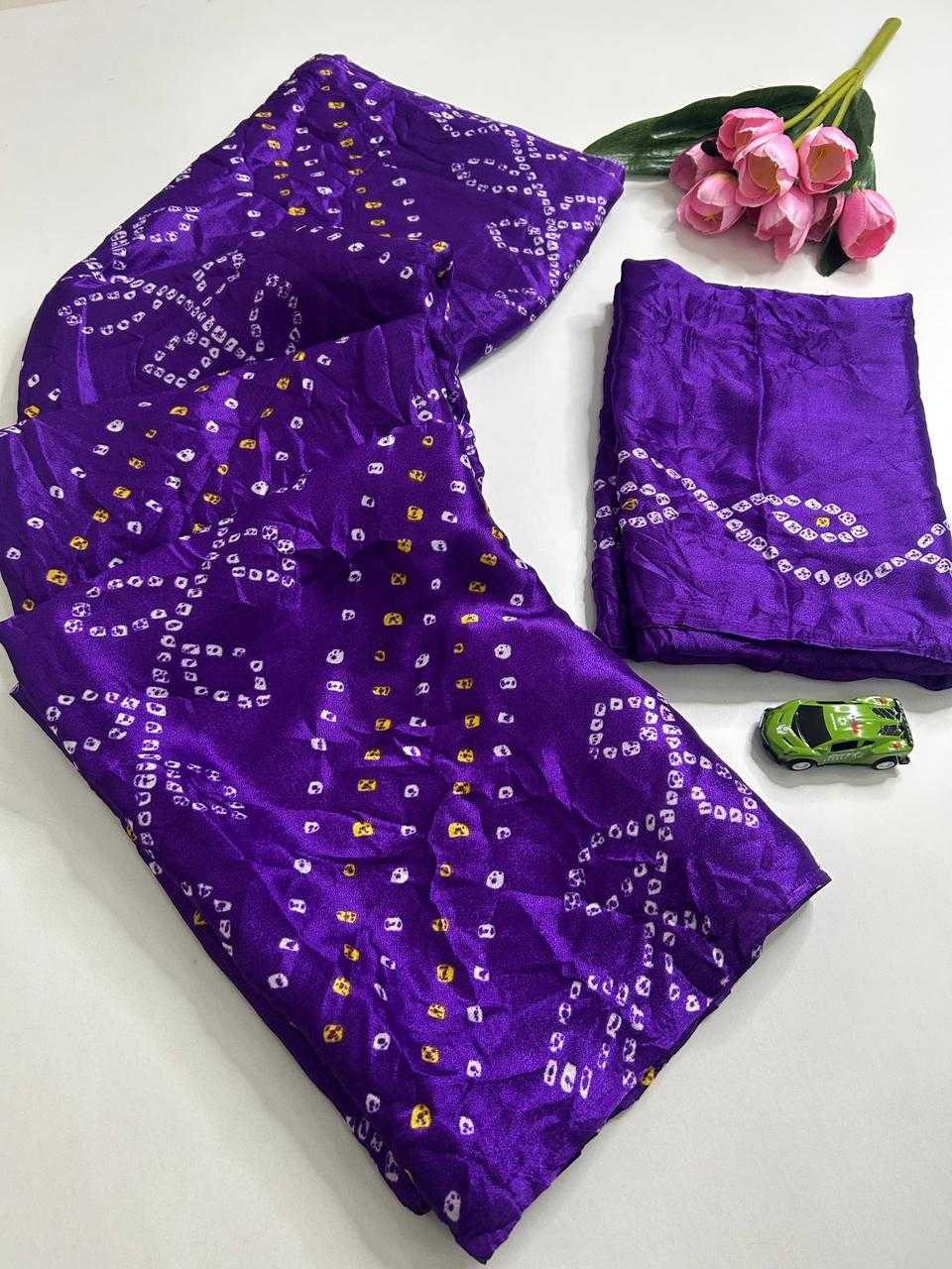 Bandhani Silk Fancy Saree