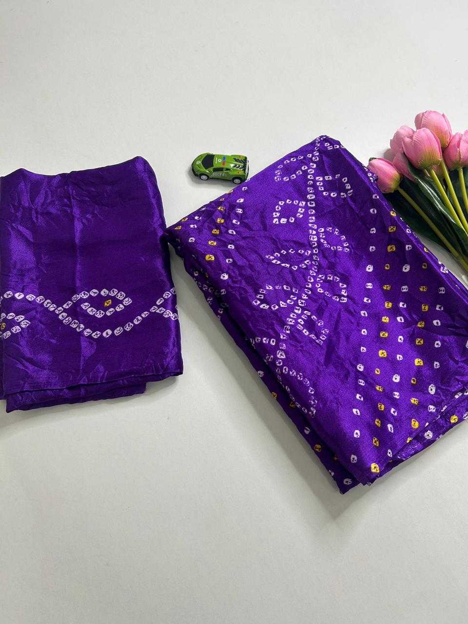 Bandhani Silk Fancy Saree
