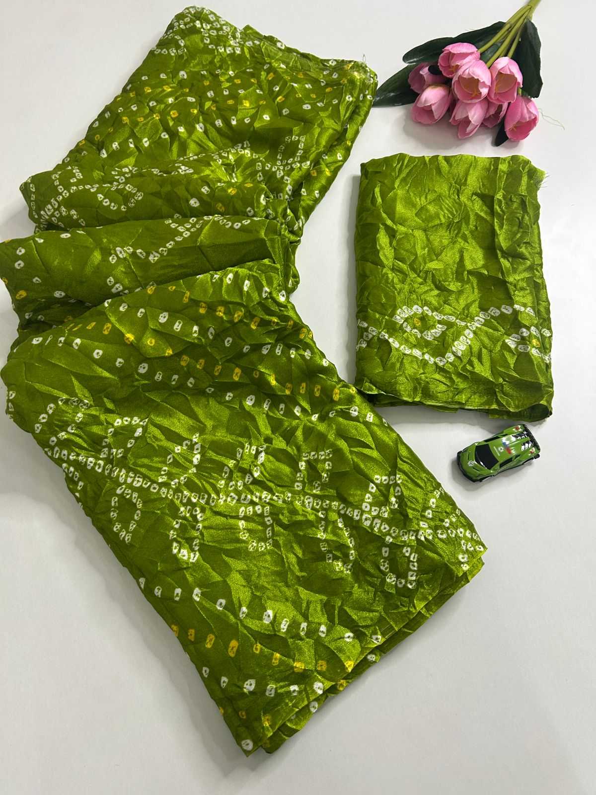 Bandhani Silk Fancy Saree