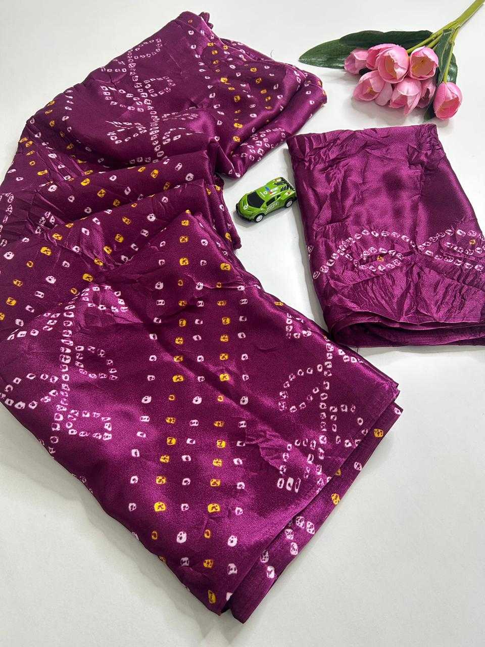 Bandhani Silk Fancy Saree