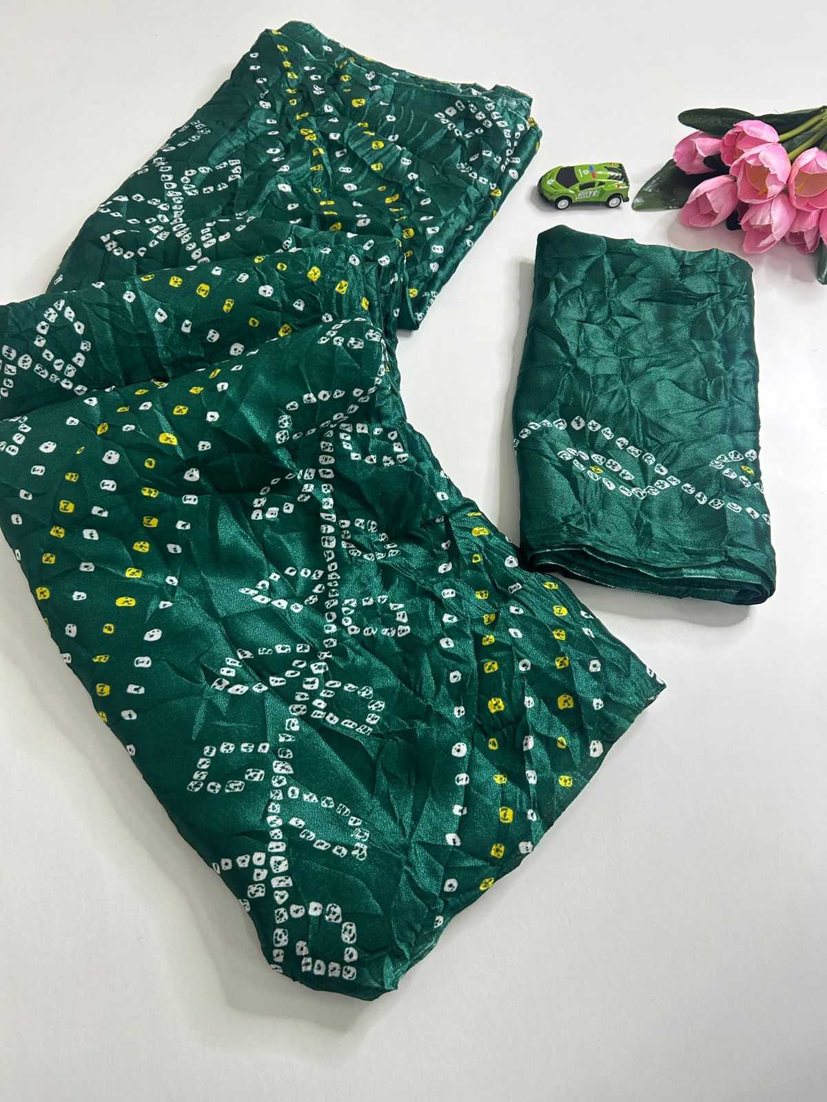 Bandhani Silk Fancy Saree