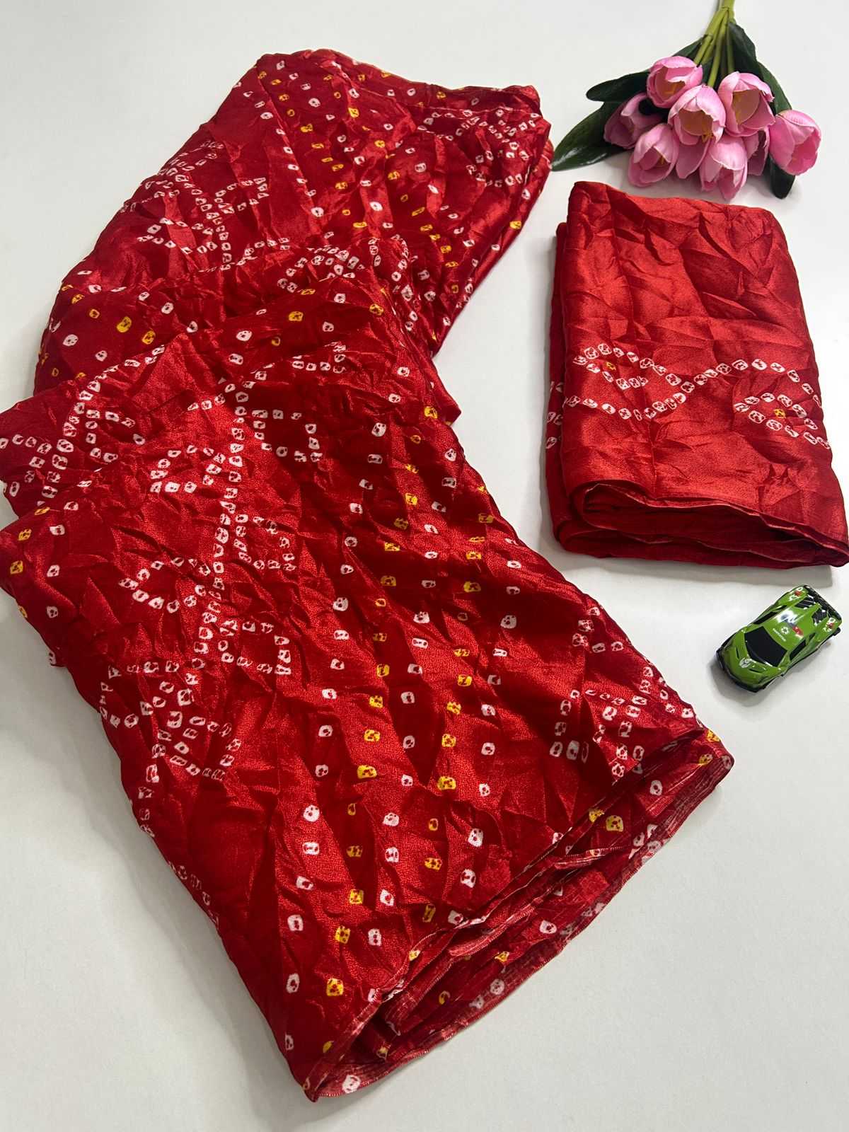 Bandhani Silk Fancy Saree