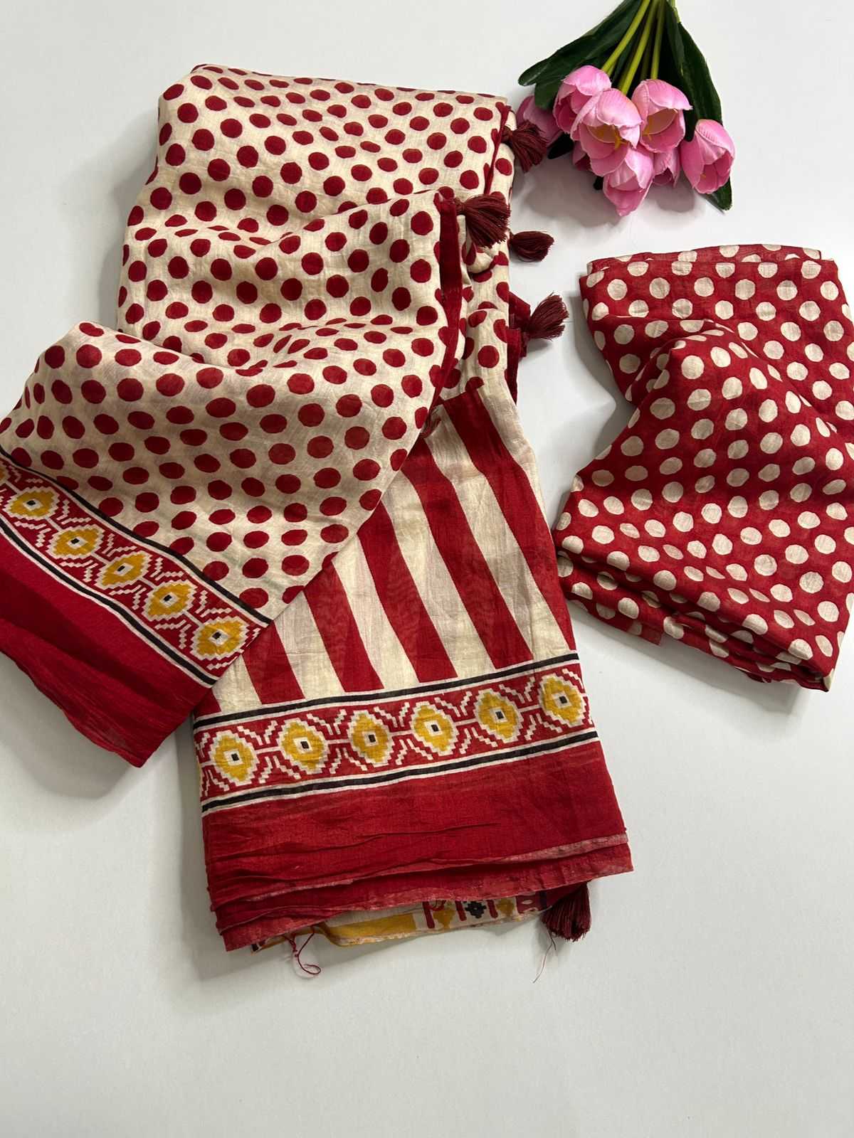 Chanderi Silk Fancy Saree
