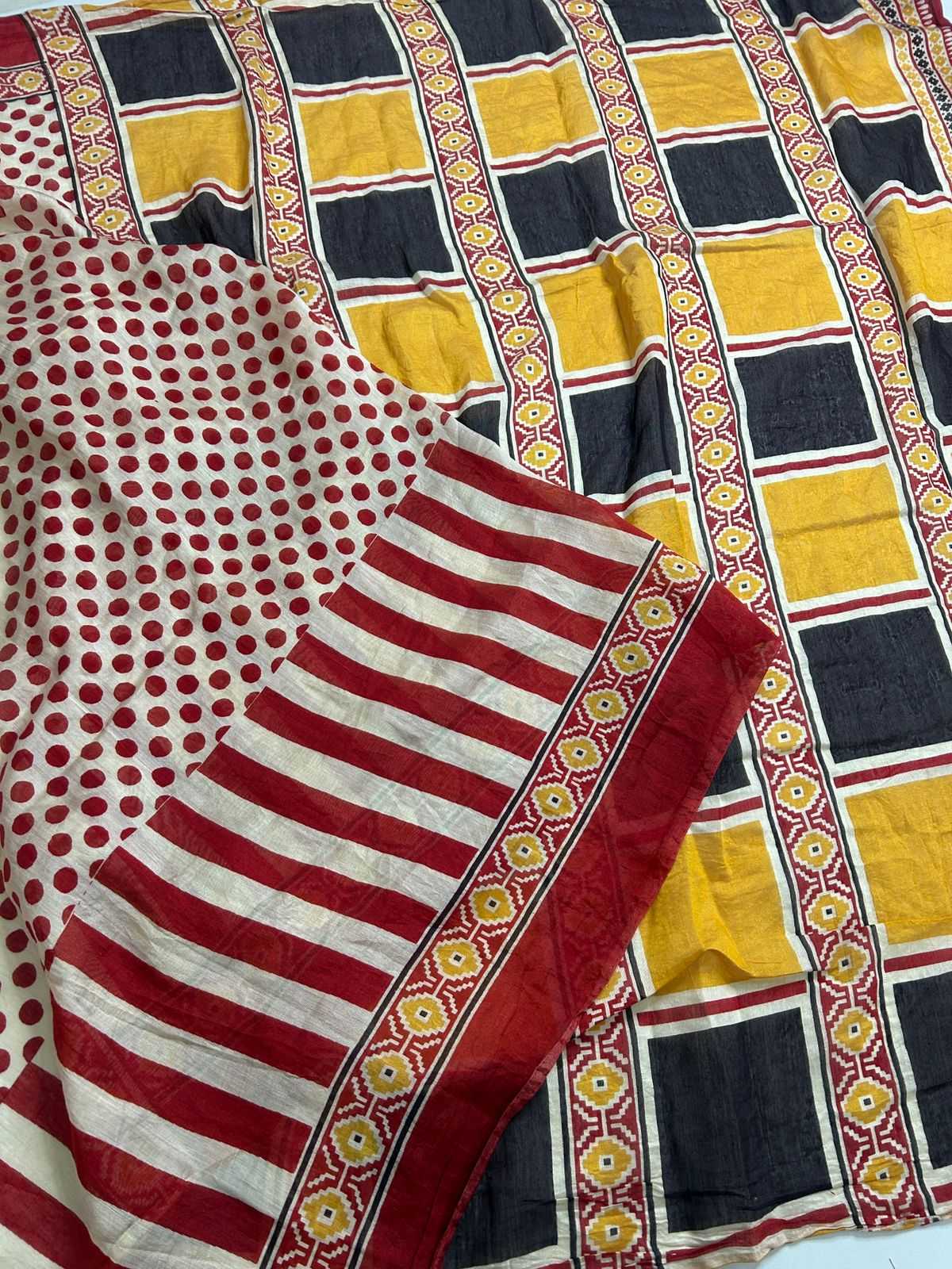 Chanderi Silk Fancy Saree