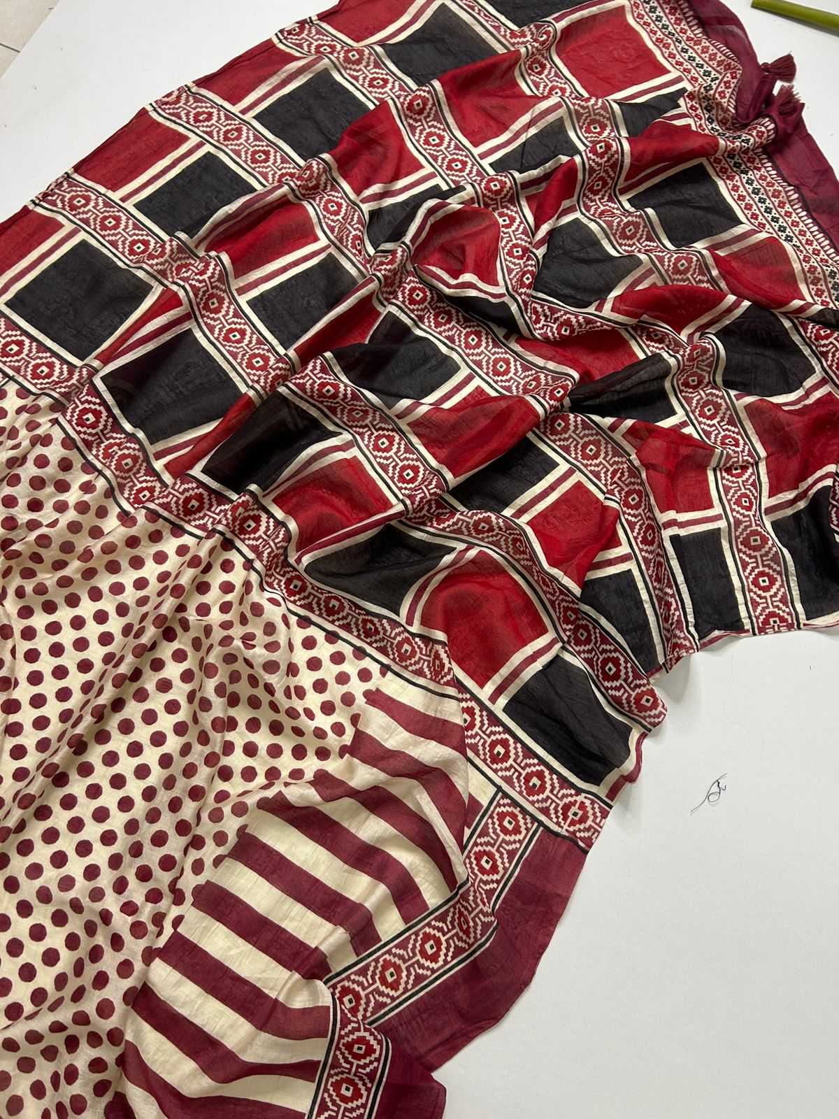 Chanderi Silk Fancy Saree