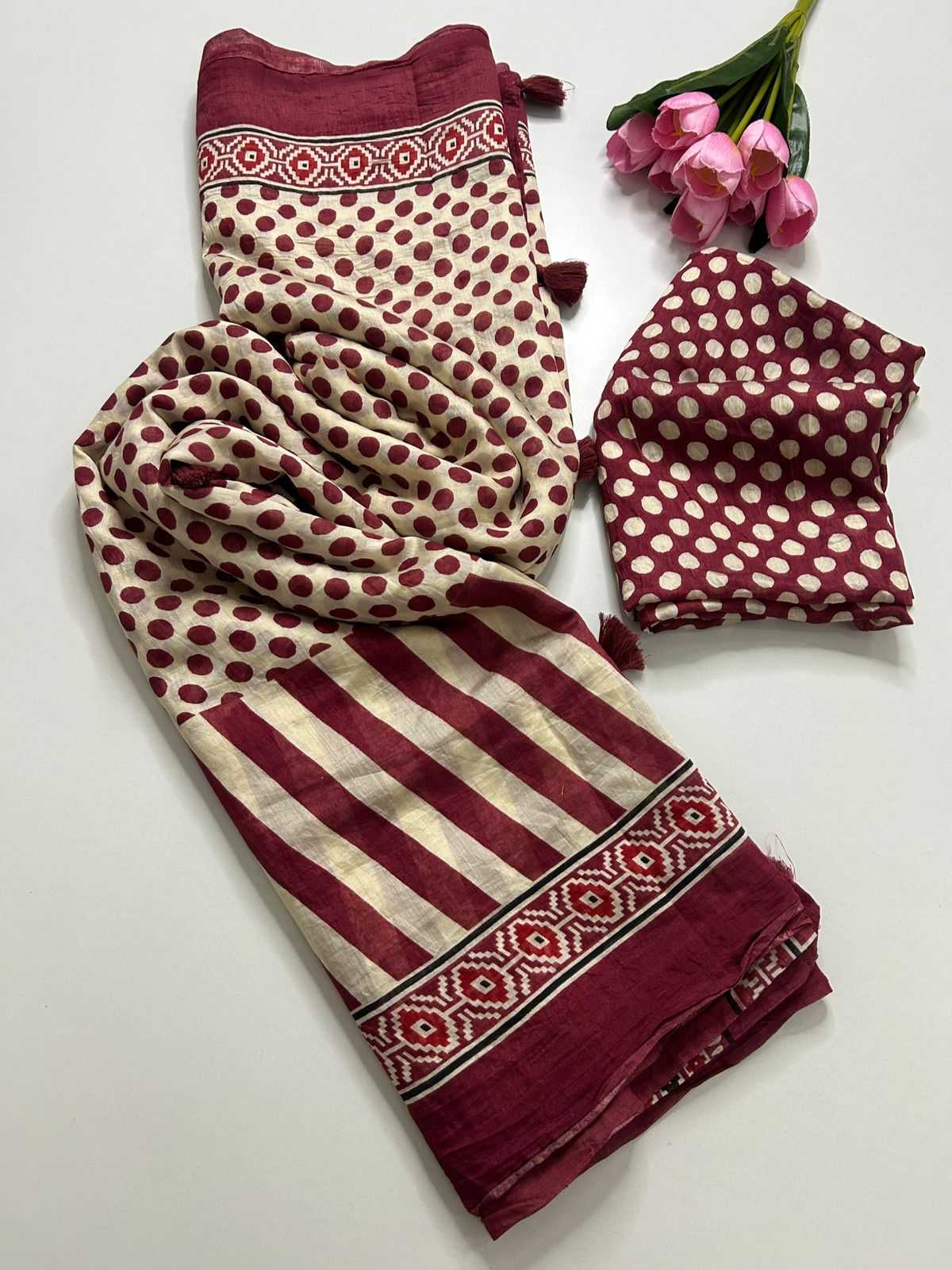 Chanderi Silk Fancy Saree