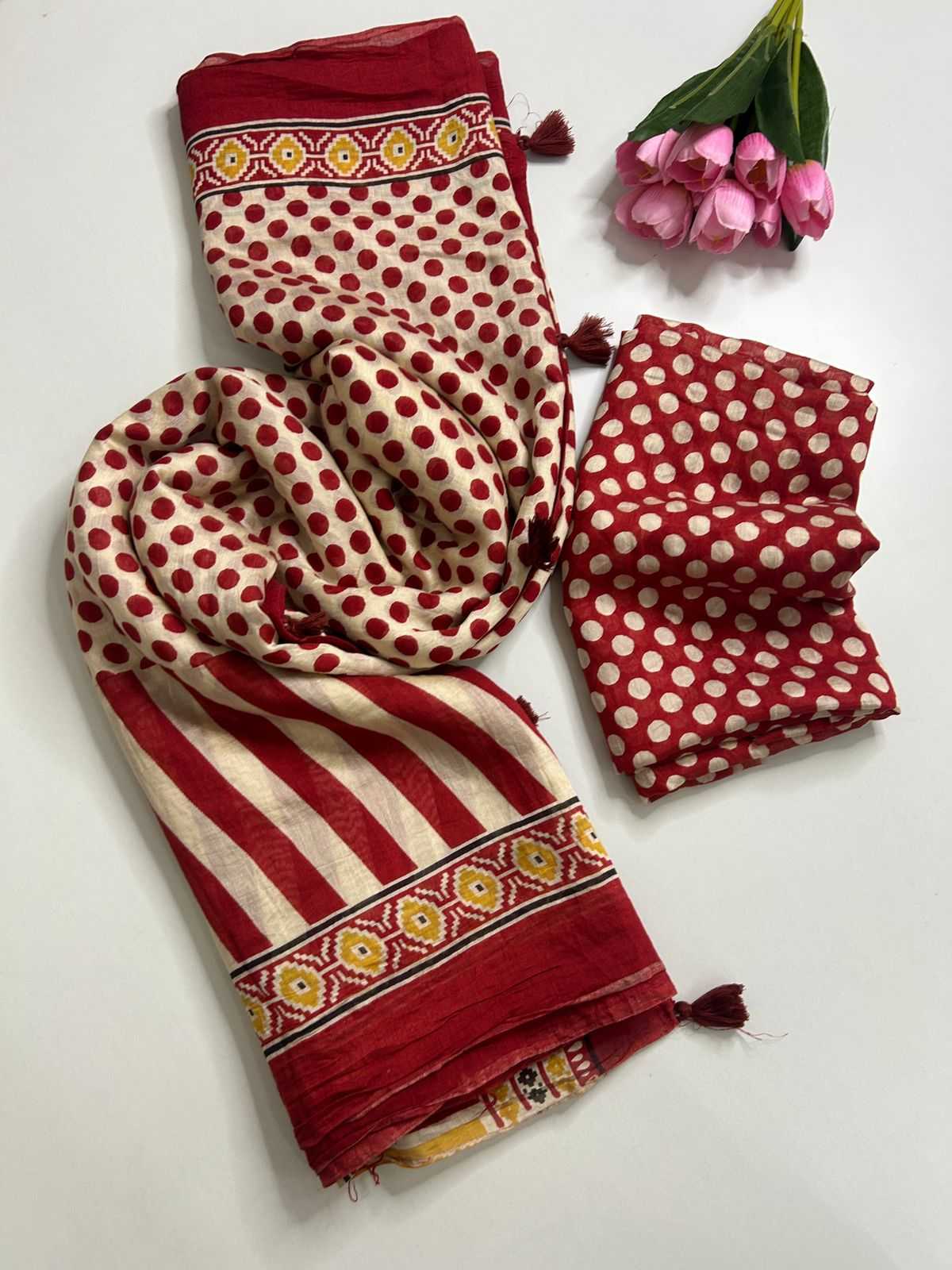 Chanderi Silk Fancy Saree