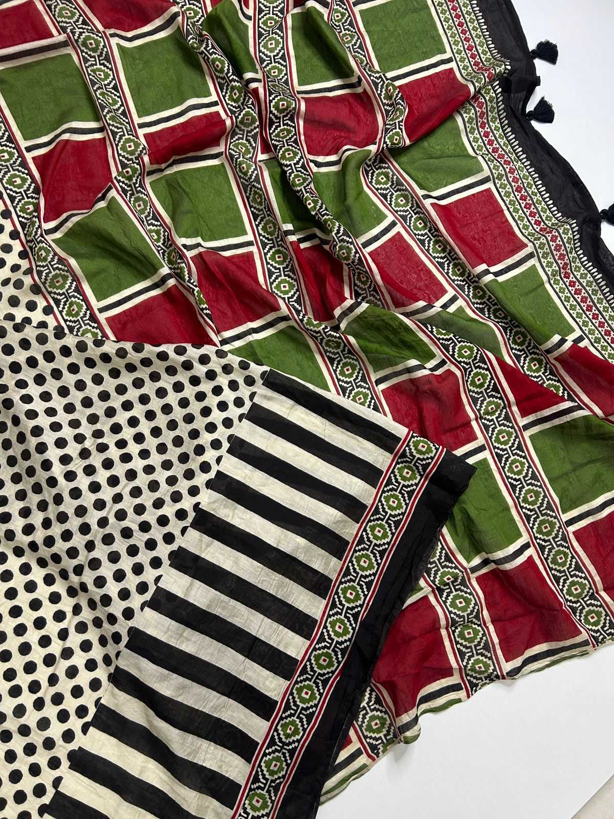 Chanderi Silk Fancy Saree
