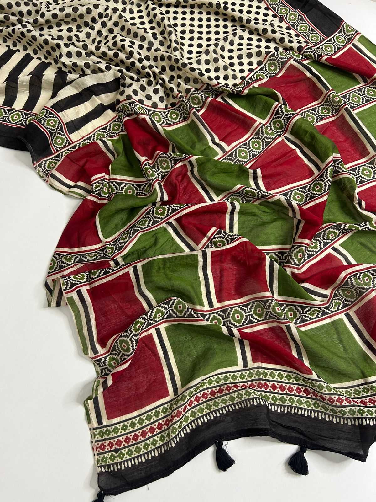 Chanderi Silk Fancy Saree