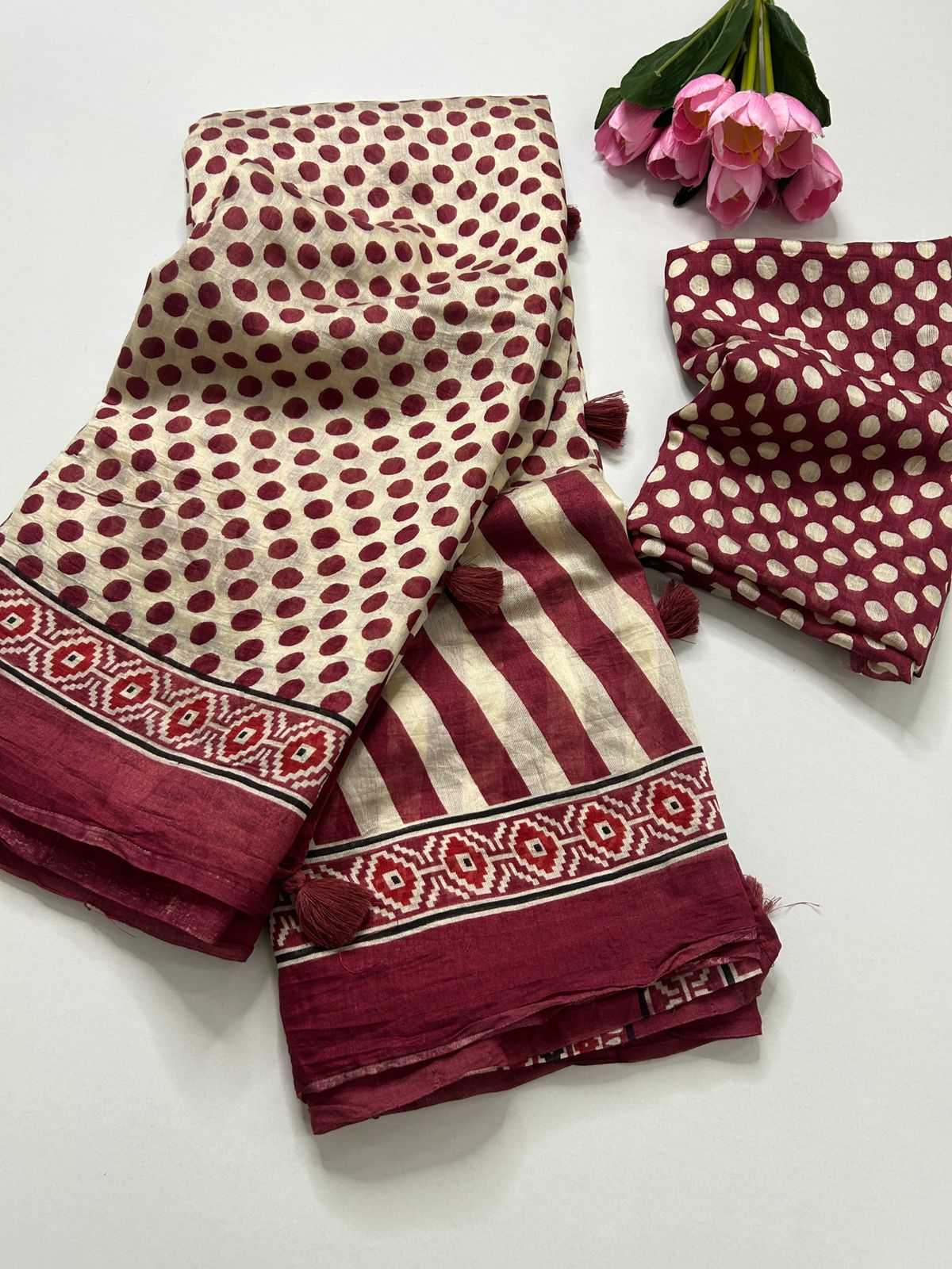 Chanderi Silk Fancy Saree