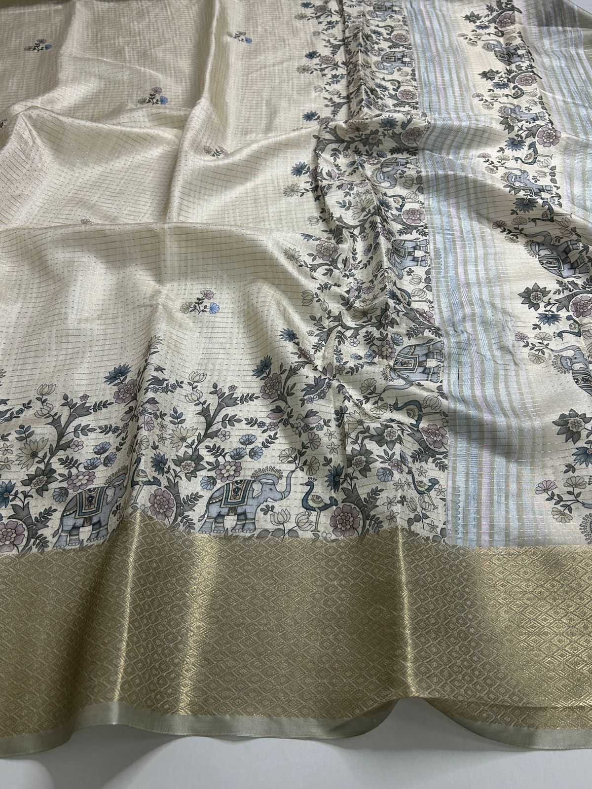 Dola Silk Printed Saree