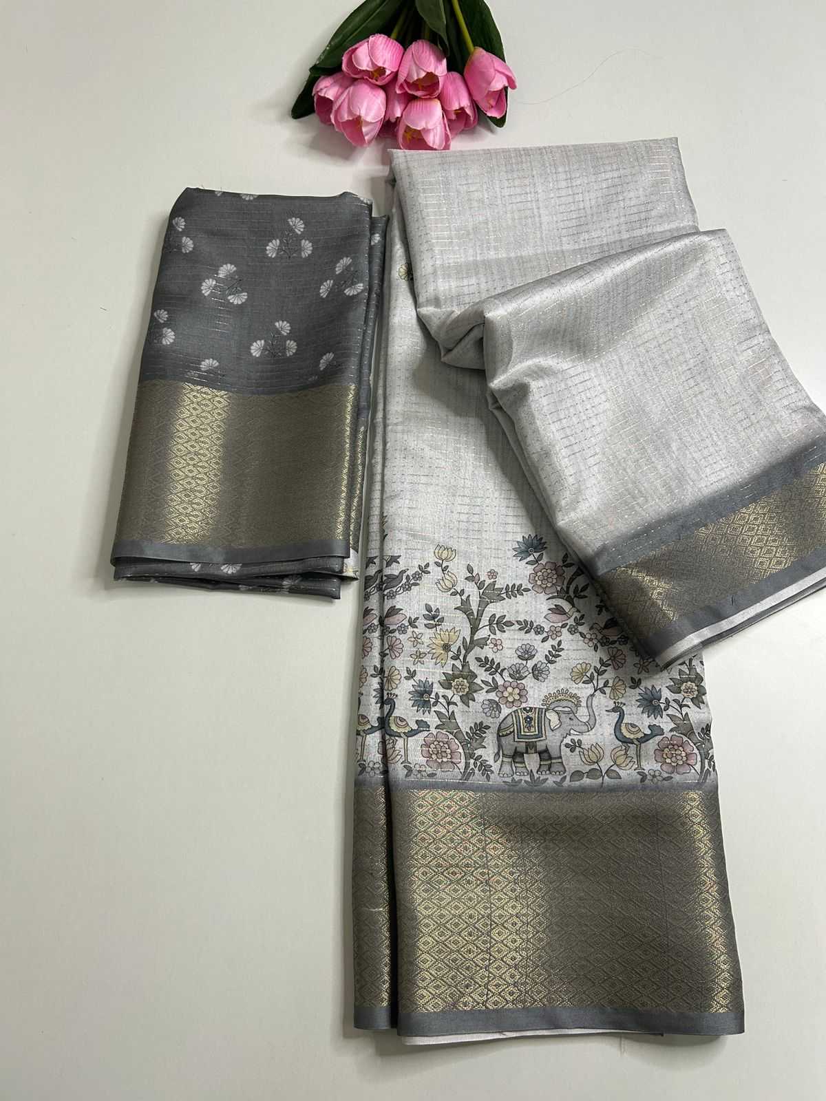 Dola Silk Printed Saree