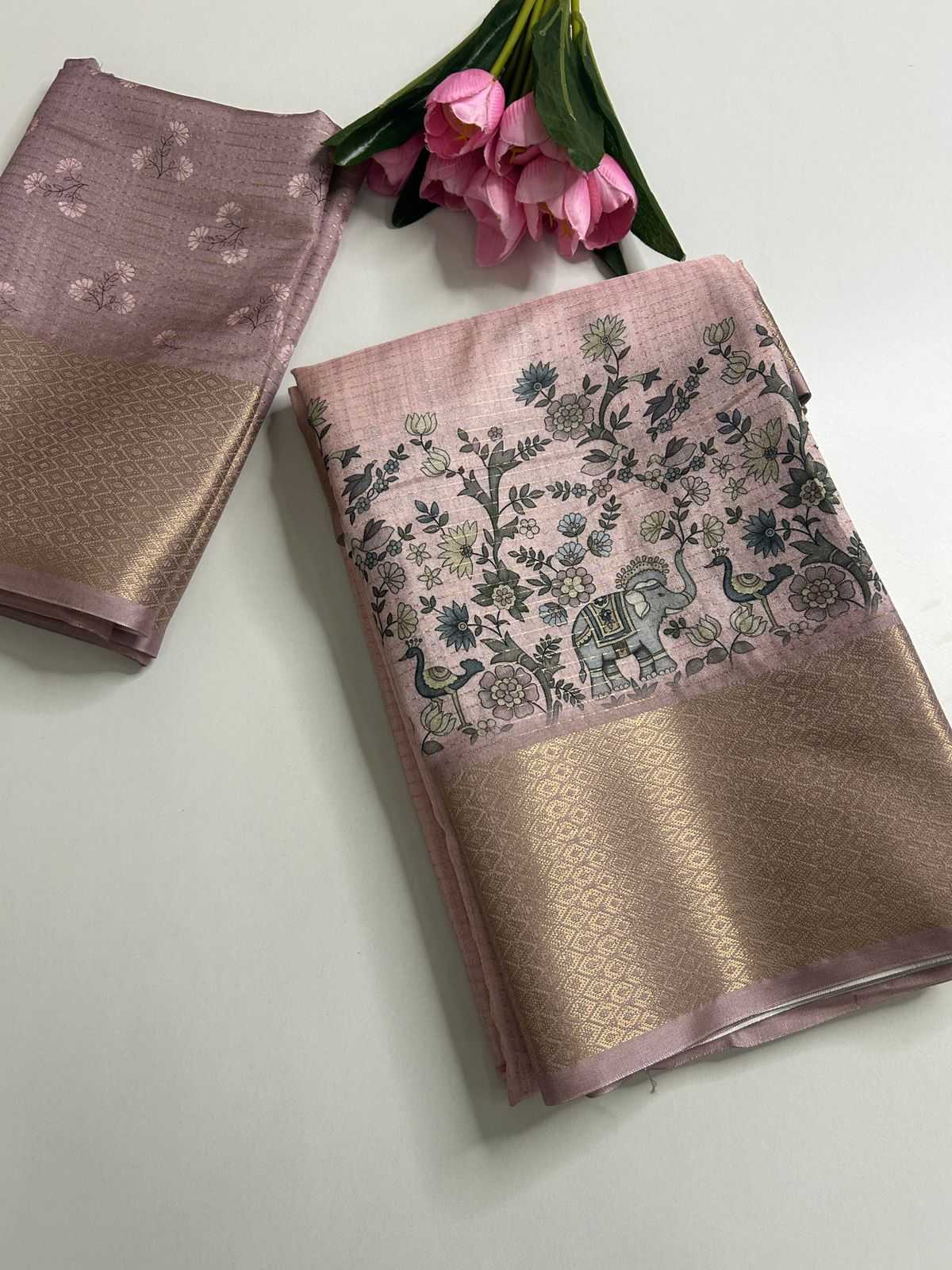 Dola Silk Printed Saree
