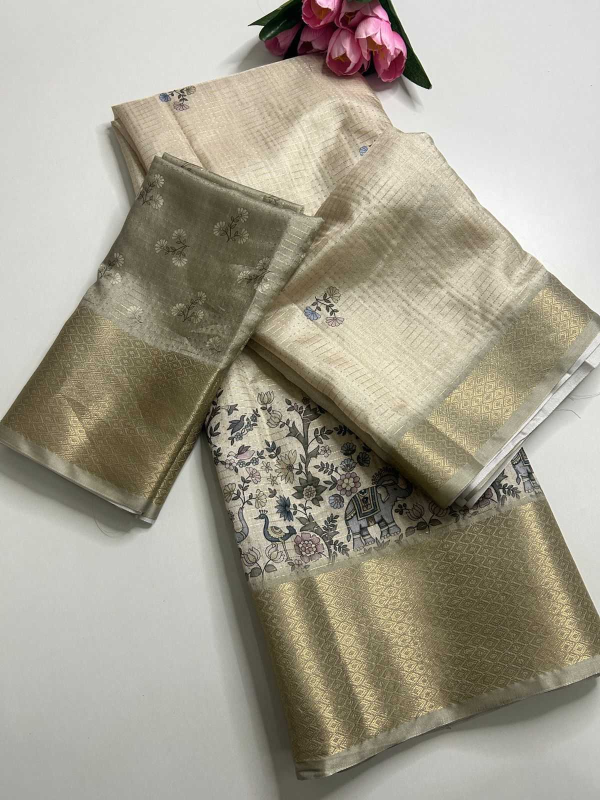 Dola Silk Printed Saree