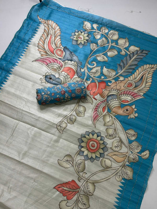 Tussar Silk Fancy Saree
